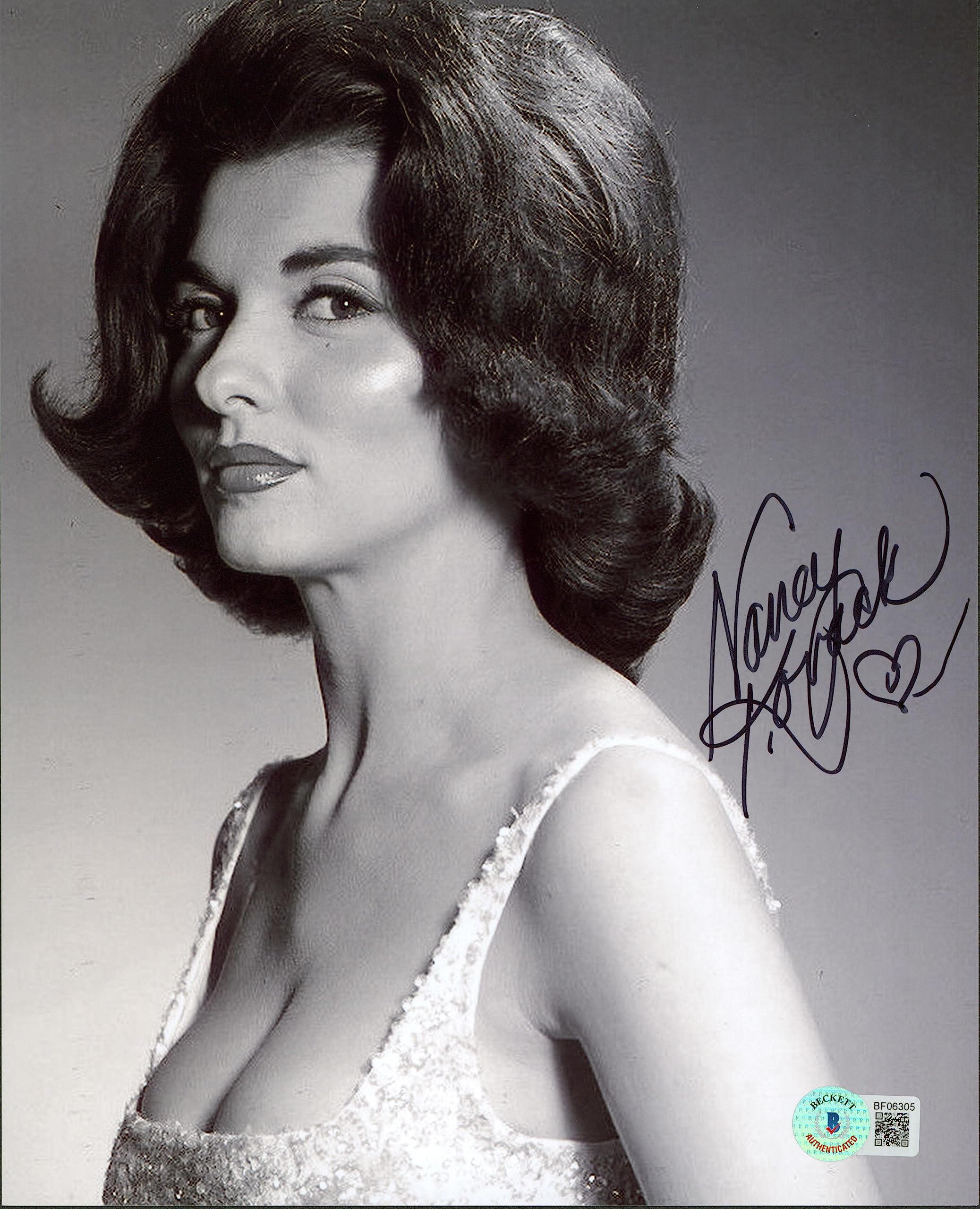 Nancy Kovack Jason and the Argonauts Signed 8x10 Sexy Photo BAS #BF06305