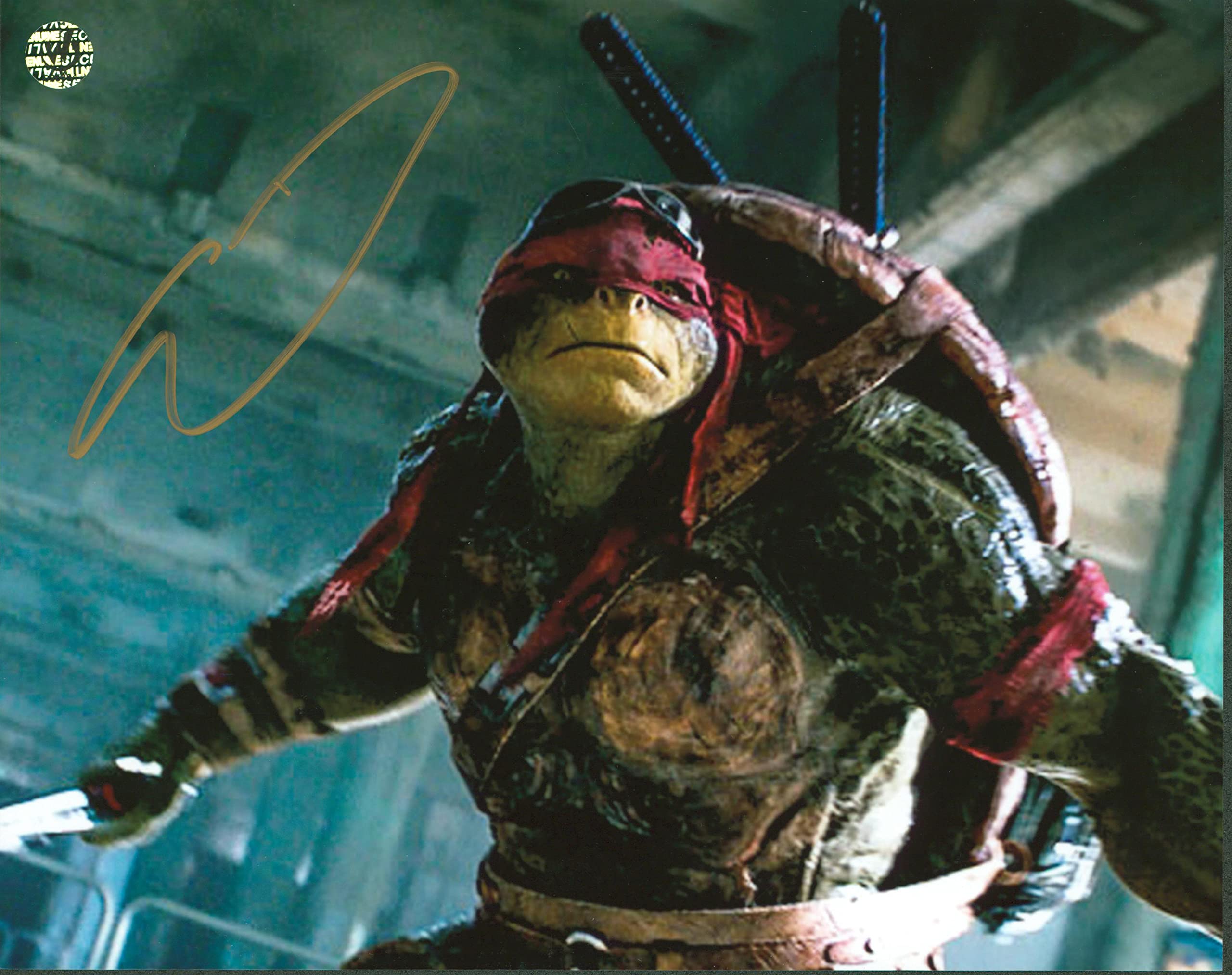 Alan Ritchson Teenage Mutant Ninja Turtles Signed 8x10 Photo Wizard World