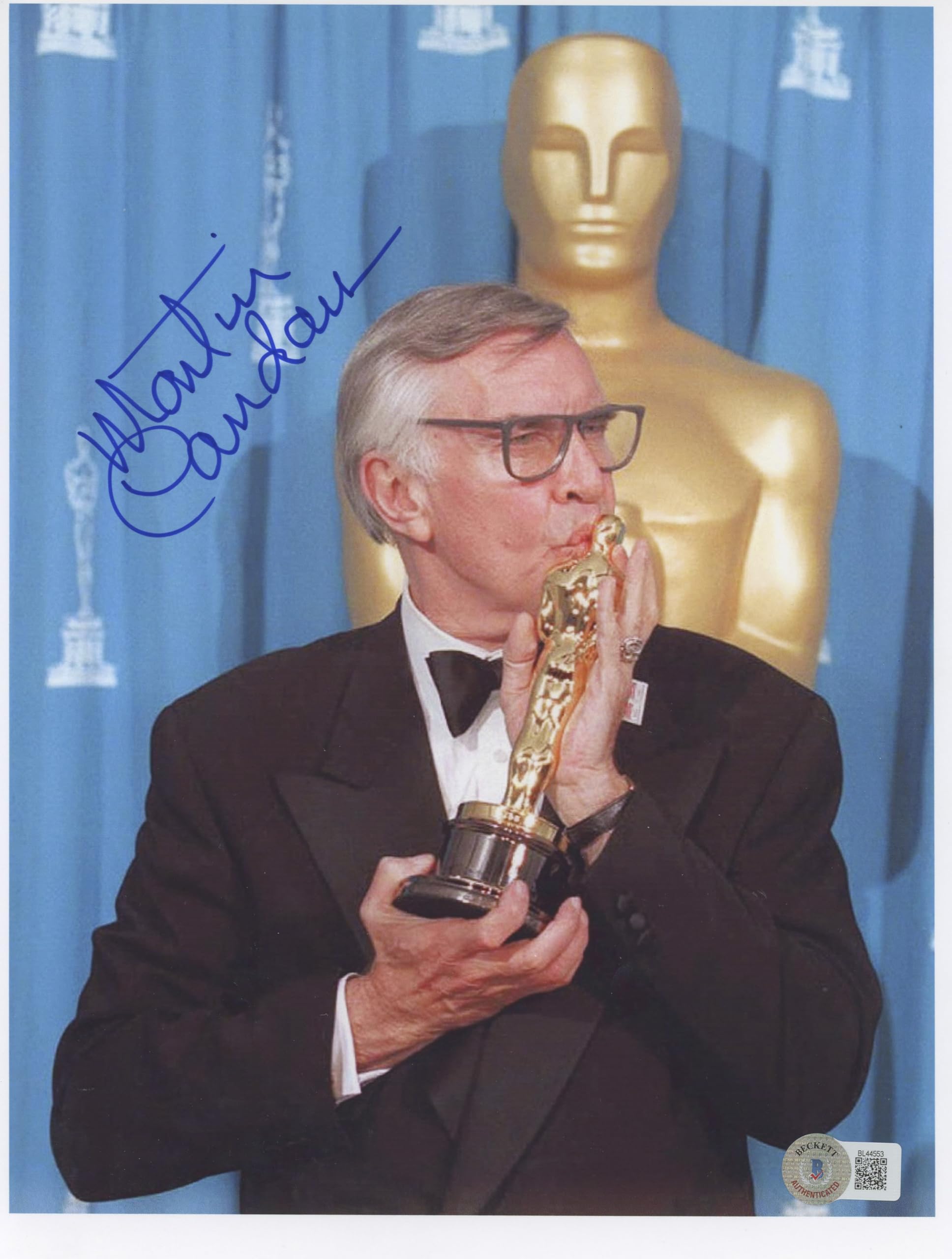 Martin Landau Mission: Impossible Authentic Signed 8.5x11 Photo BAS #BL44553