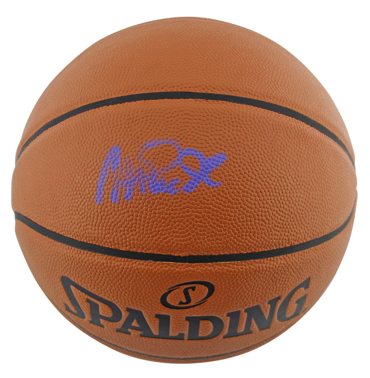 Lakers Magic Johnson Authentic Signed Spalding Basketball BAS Witnessed #MJ02221