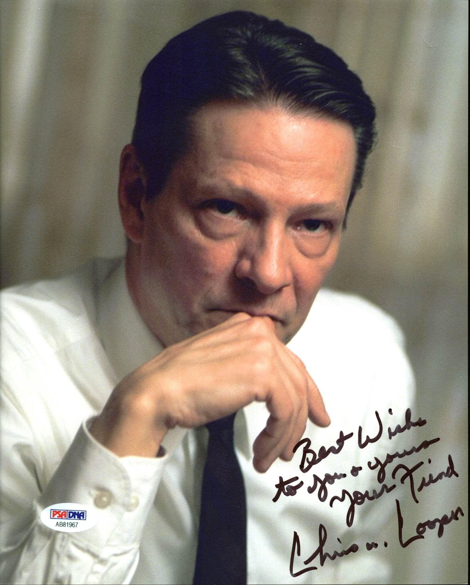 Chris Cooper American Beauty Authentic Signed 8X10 Photo PSA/DNA #AB81967