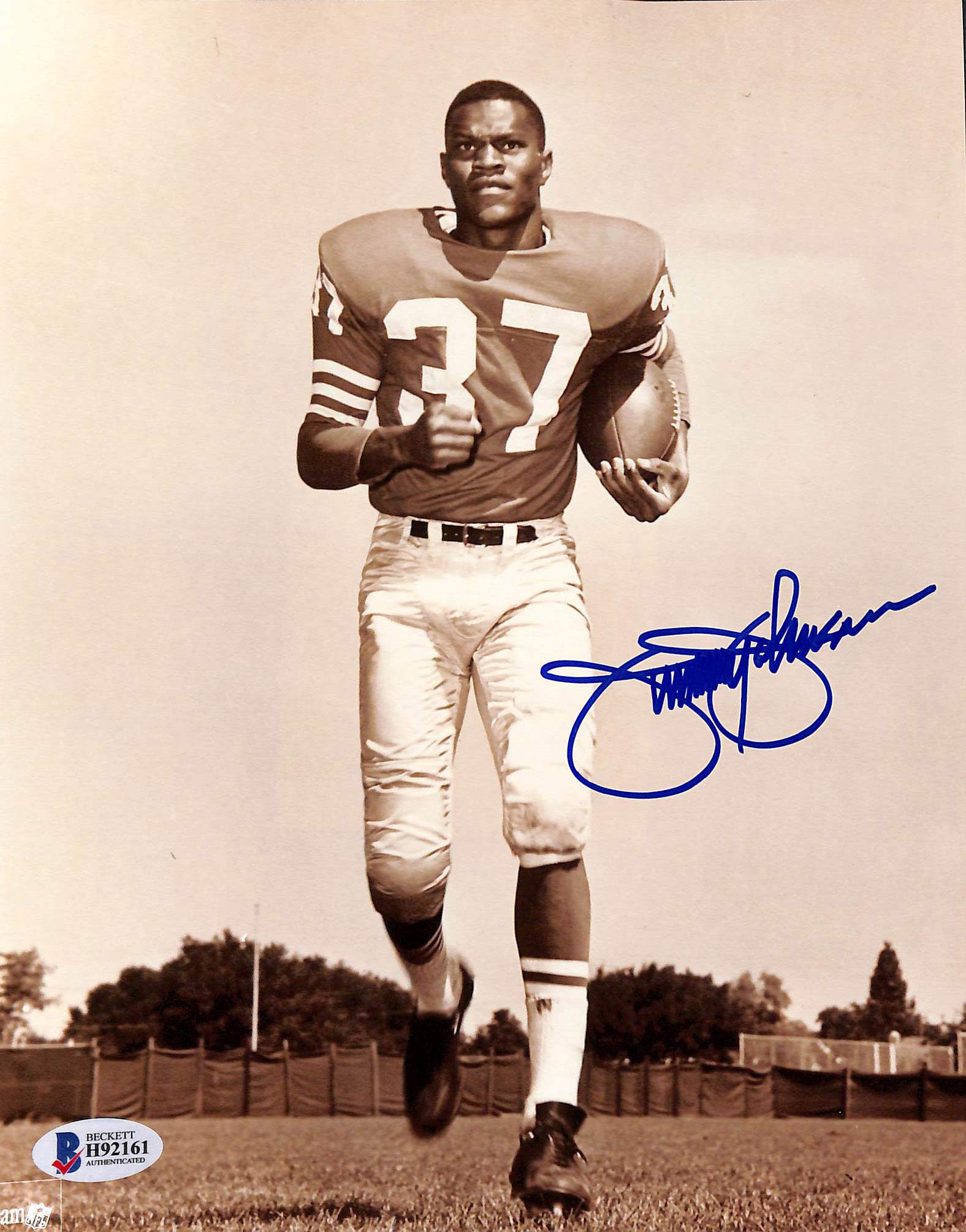 49ers Jimmy Johnson Authentic Signed 8x10 Photo Autographed BAS