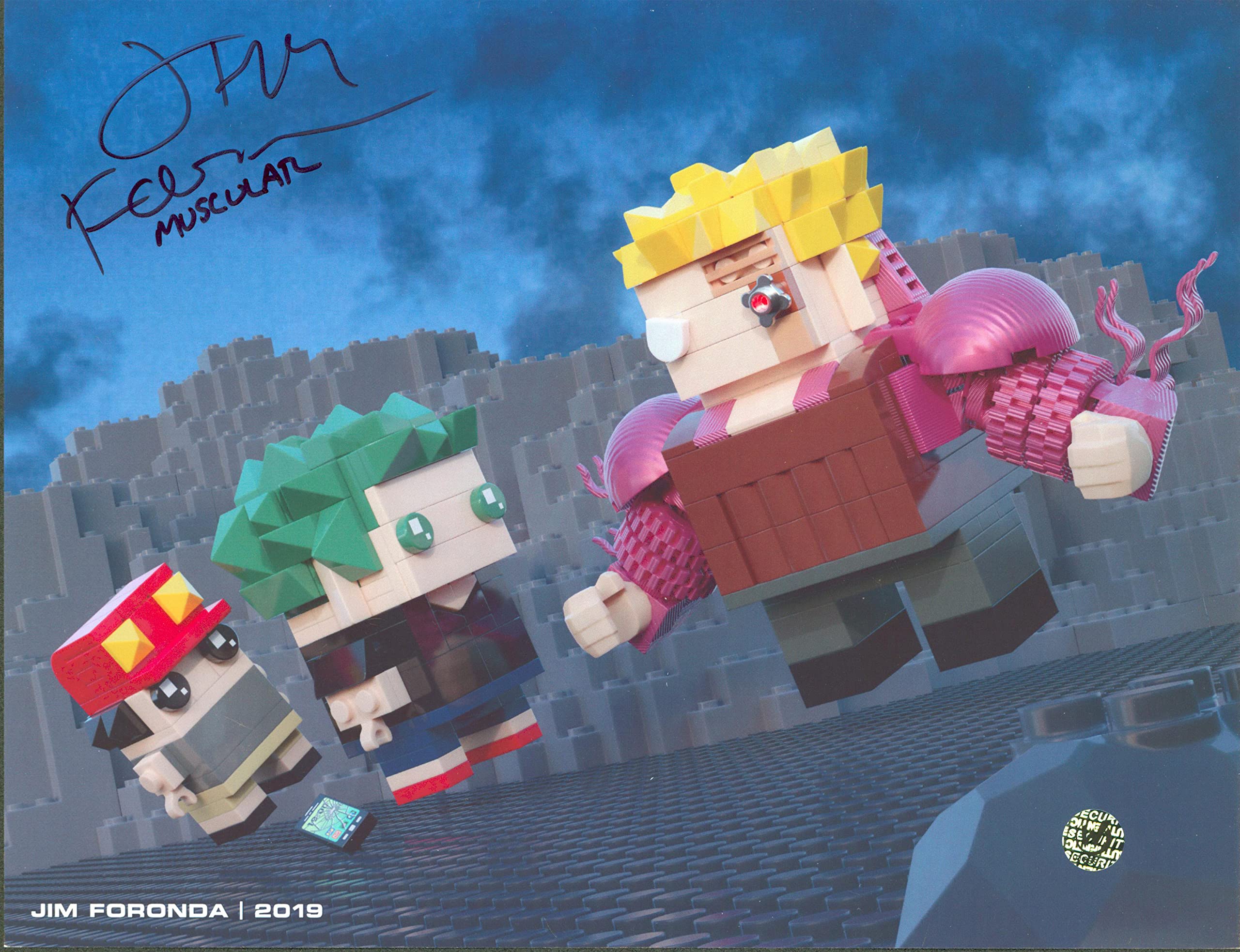 Jim Foronda Borderlands 3 "Muscular" Authentic Signed 8x10 Photo Wizard World