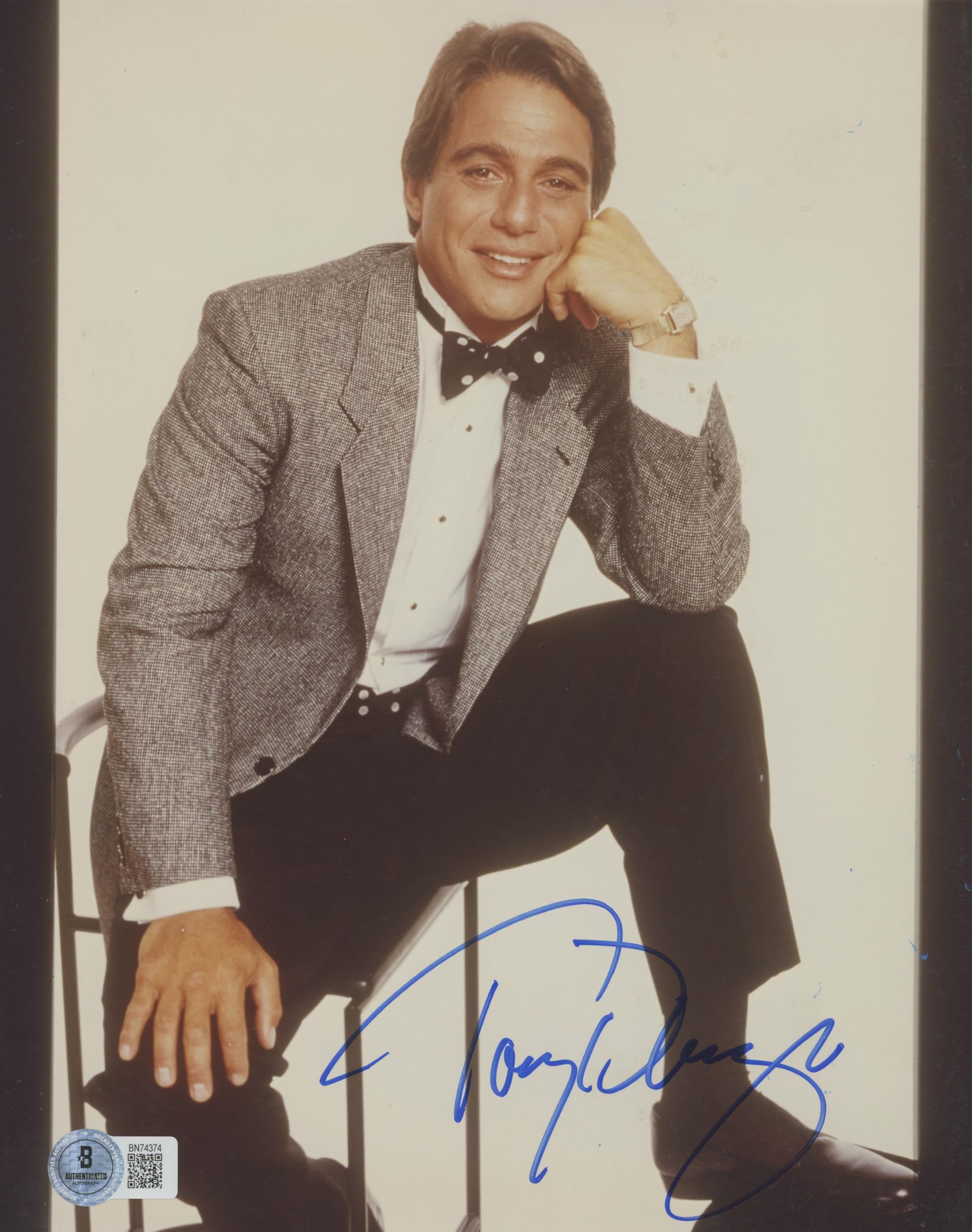 Tony Danza Who's the Boss? Authentic Signed 8x10 Photo Autographed BAS #BN74374