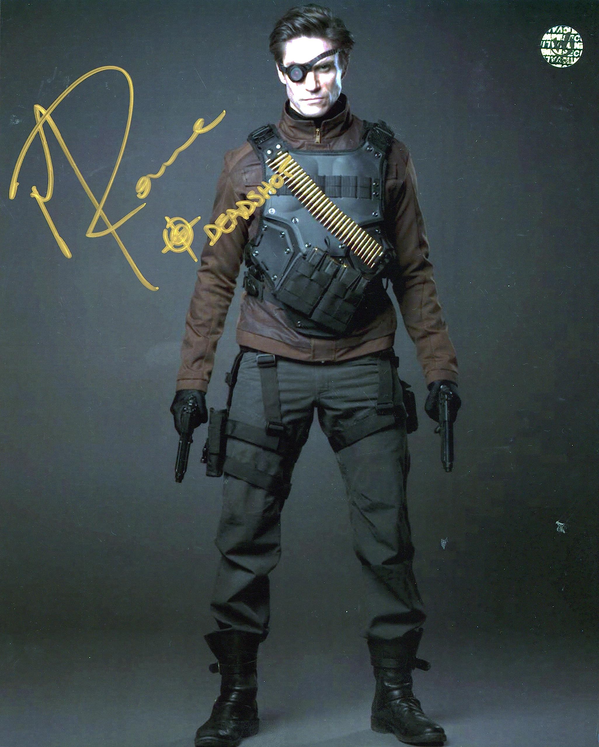 Michael Rowe Arrow "Deadshot" Authentic Signed 8x10 Photo Wizard World #025260