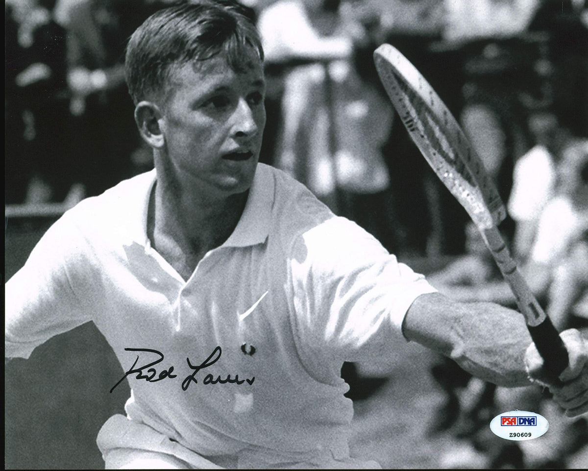 Rod Laver Tennis Authentic Signed 8x10 Photo Autographed PSA/DNA #Z90609