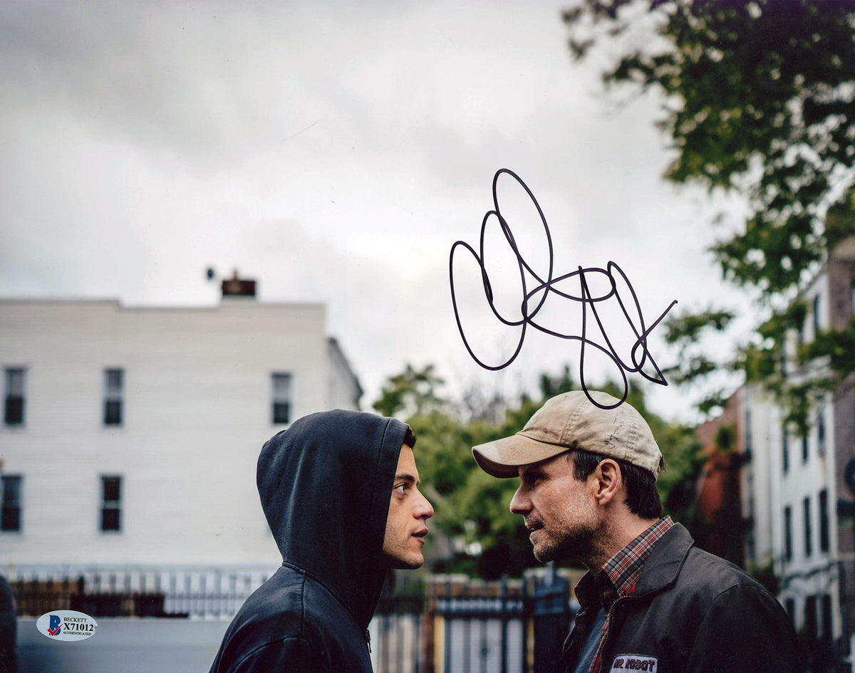 Christian Slater Mr. Robot Authentic Signed 11x14 Photo Autographed BAS #X71012