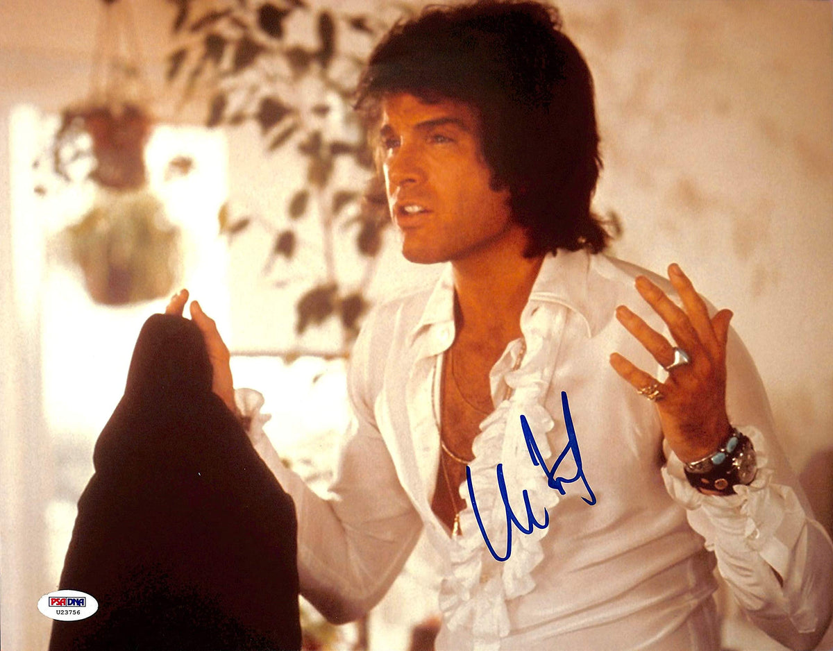 Warren Beatty Shampoo Authentic Signed 11x14 Photo Autographed PSA/DNA #U23756