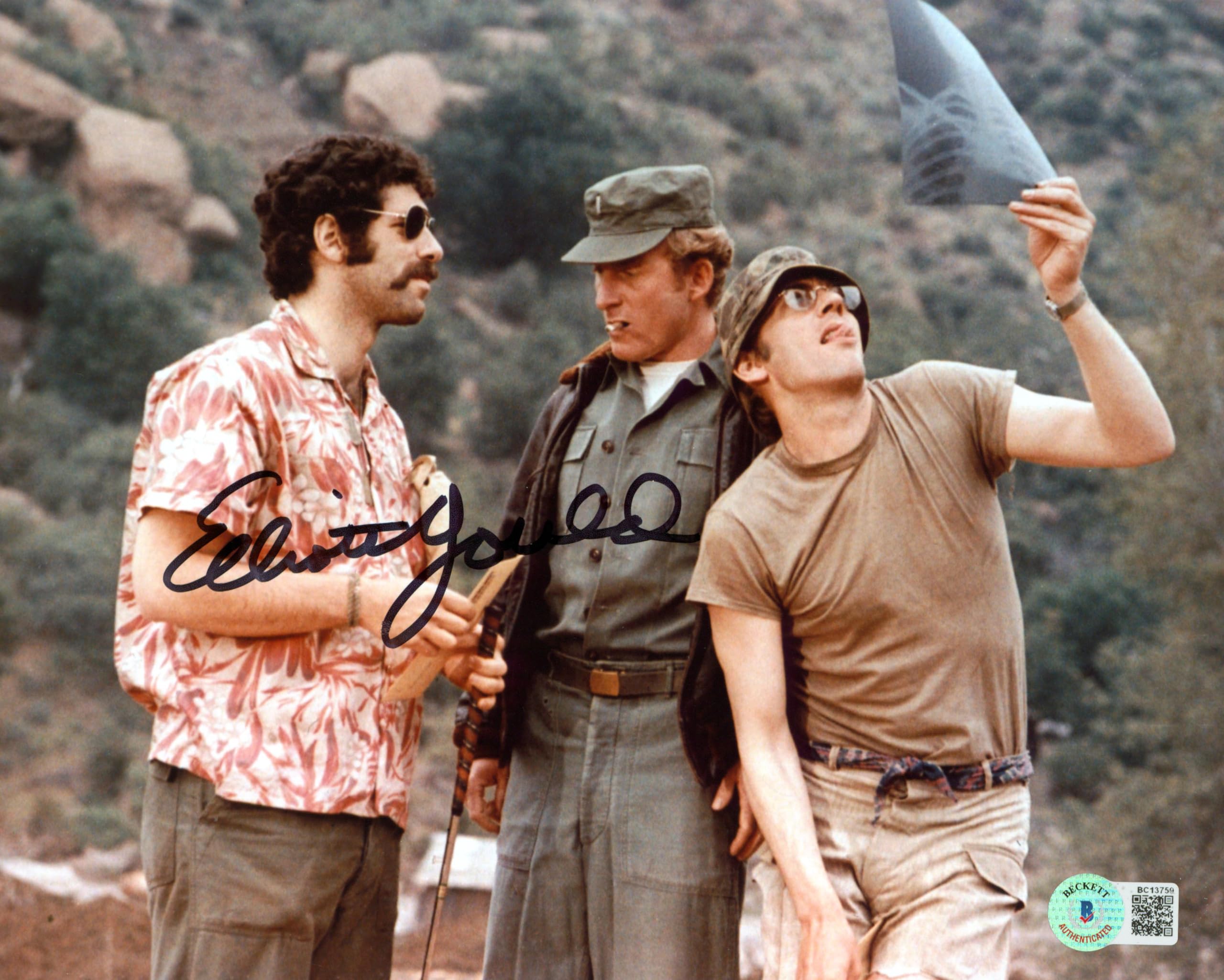 Elliott Gould M*A*S*H Authentic Signed 8x10 Horizontal Photo Autographed BAS 5