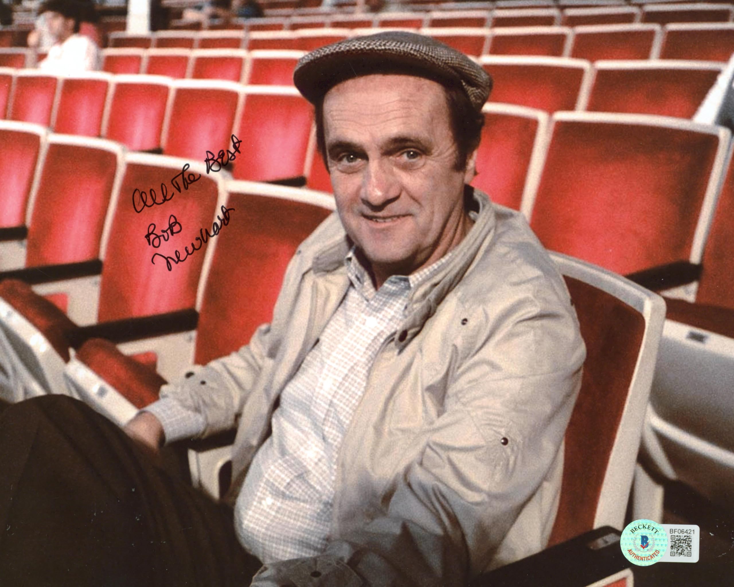 Bob Newhart The Big Bang Theory "All The Best" Signed 8x10 Photo BAS #BF06421