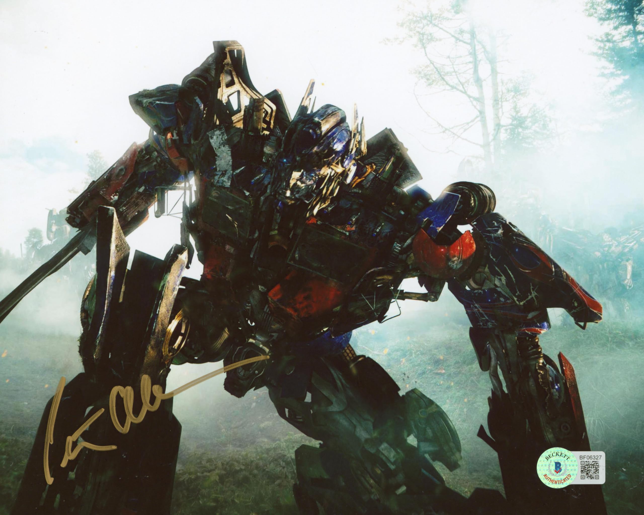 Peter Cullen Transformers Authentic Signed 8x10 Photo Autographed BAS #BF06327
