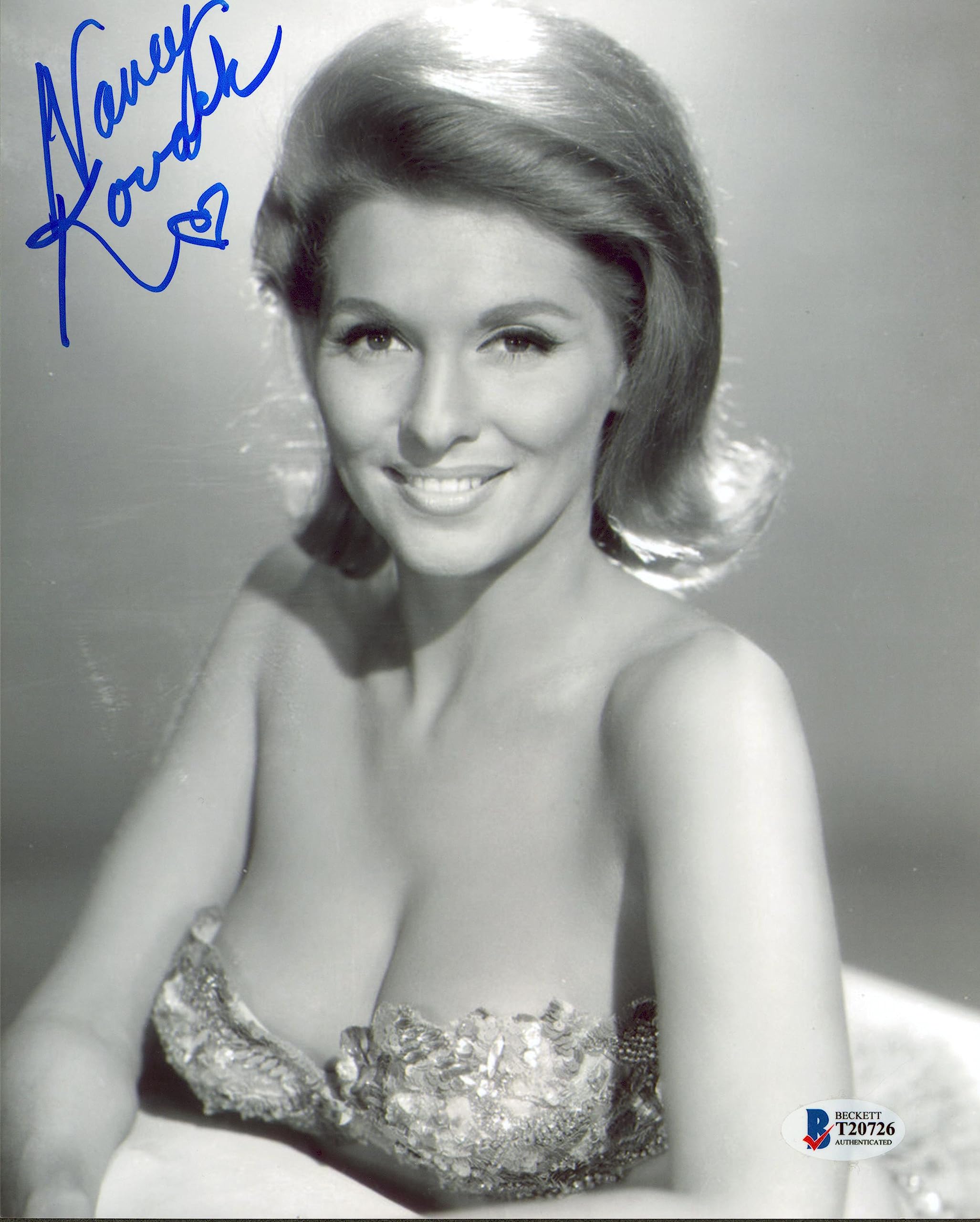 Nancy Kovack Jason and the Argonauts Signed 8x10 Sexy Photo BAS #T20726