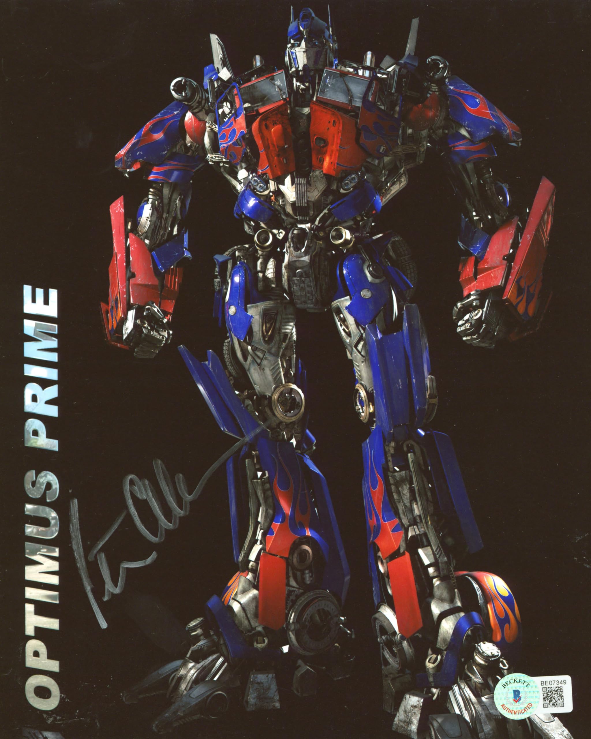 Peter Cullen Transformers Authentic Signed 8x10 Photo Autographed BAS #BE07349