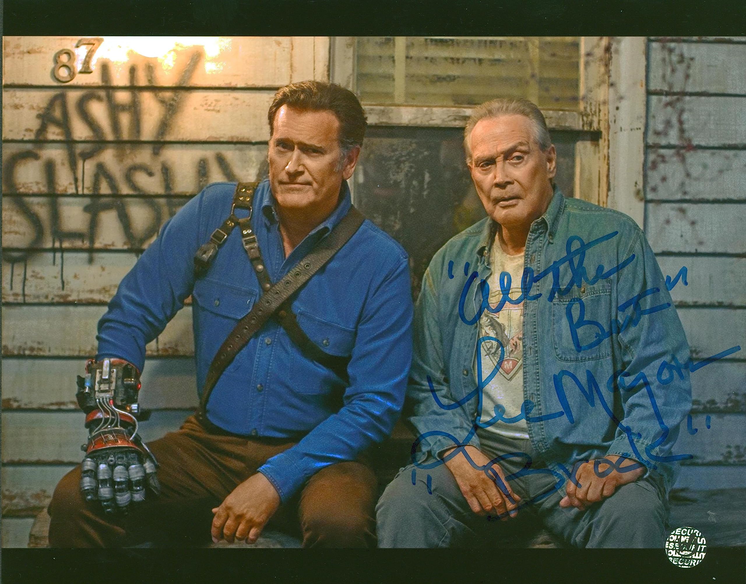 Lee Majors Ash Vs Evil Dead Signed 8x10 Photo Autographed Wizard World #015991