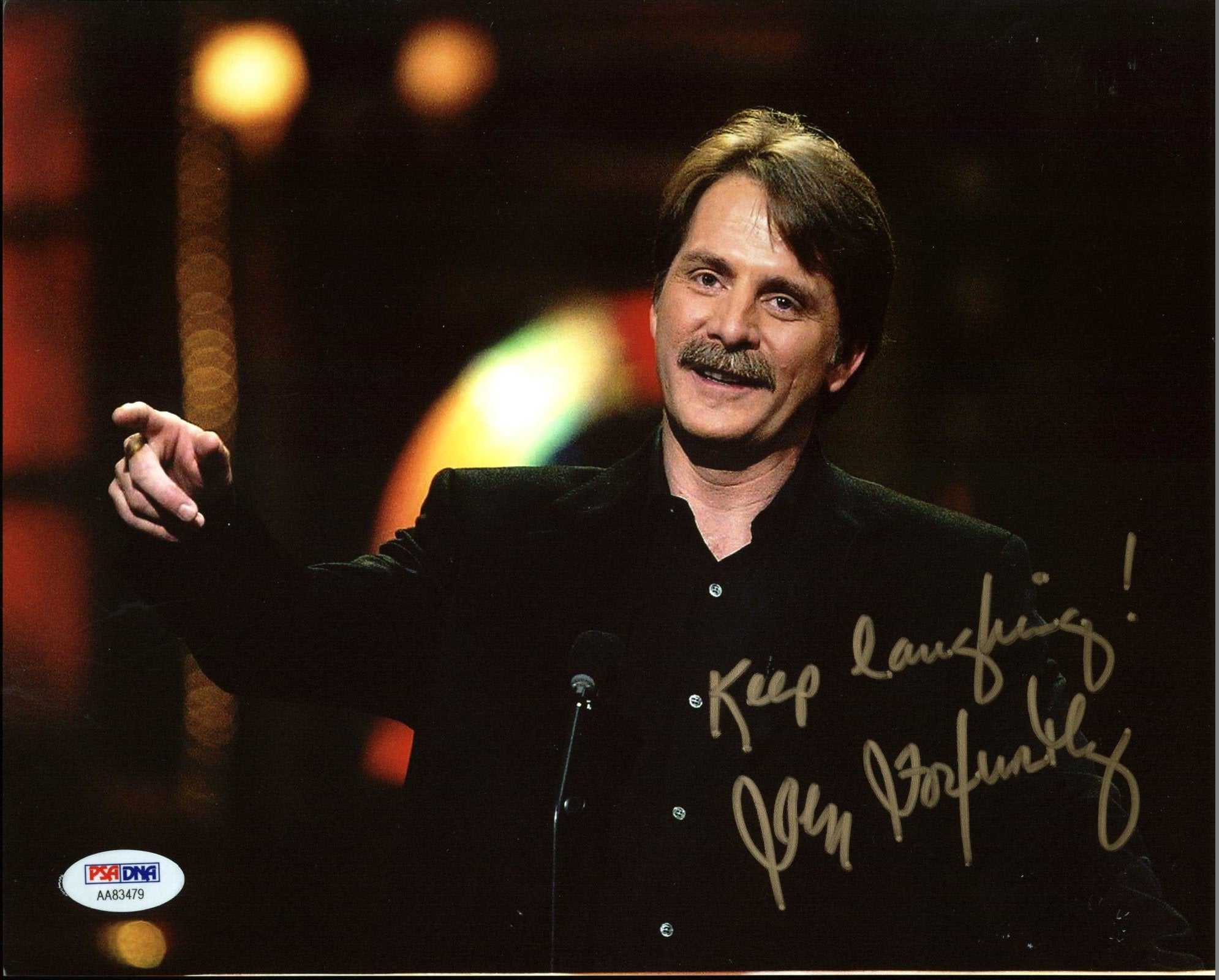 Jeff Foxworthy Comedian "Keep Laughing!" Authentic Signed 8X10 PSA/DNA #AA83479