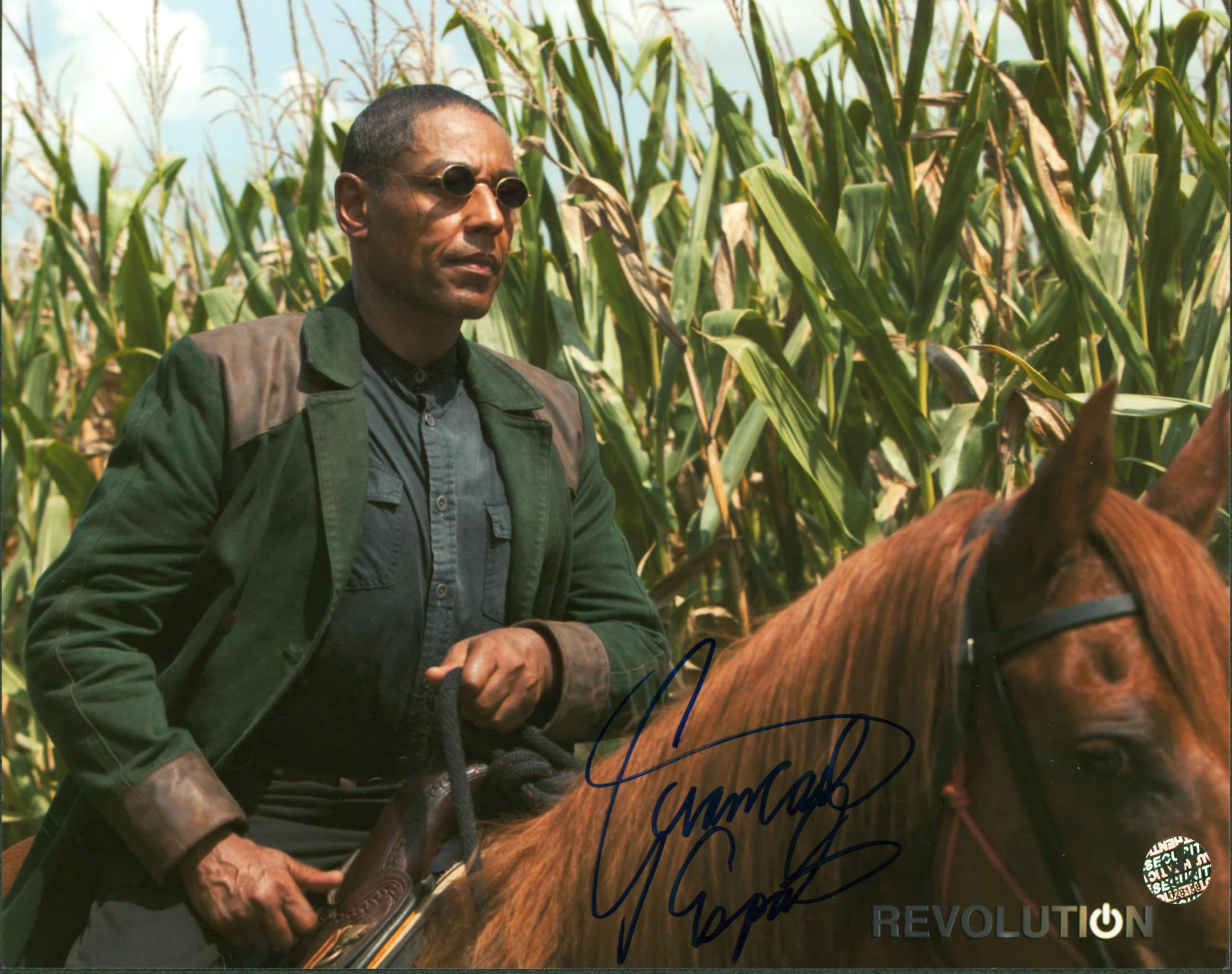 Giancarlo Esposito Revolution Authentic Signed 8x10 Photo Wizard World 1