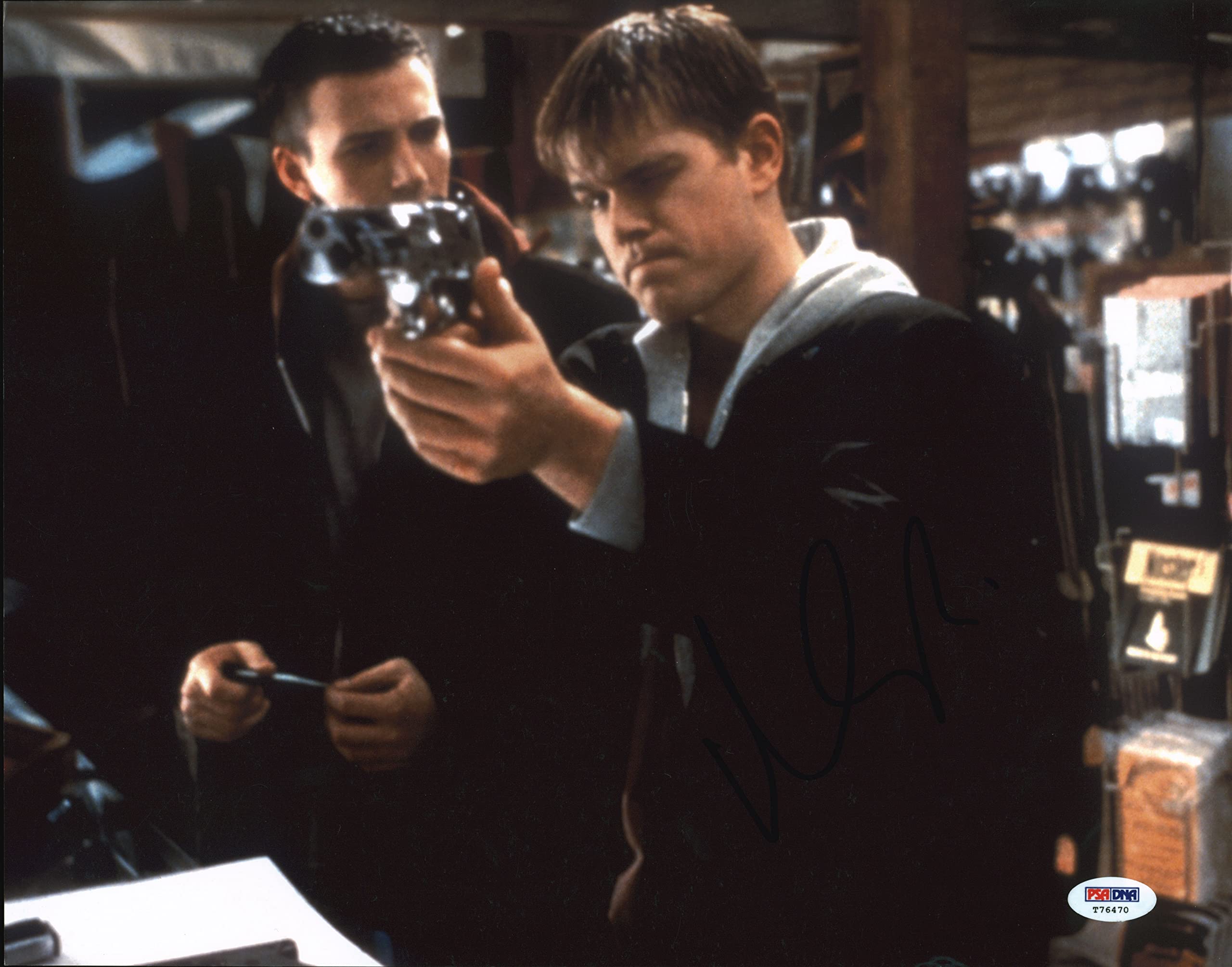 Matt Damon Dogma Authentic Signed 11x14 Photo Autographed PSA/DNA #T76470