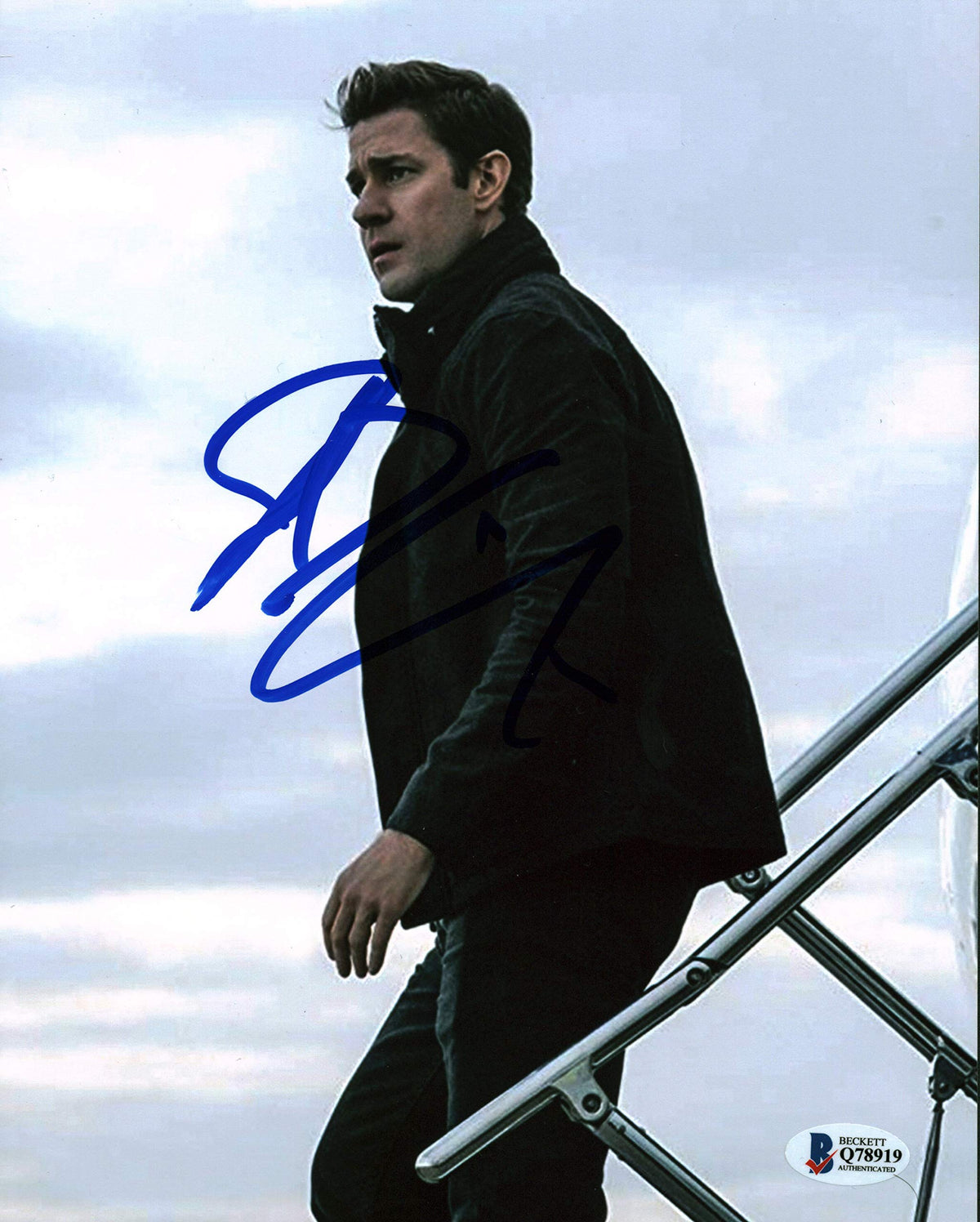 John Krasinski Jack Ryan Authentic Signed 8x10 Photo Autographed BAS #Q78919