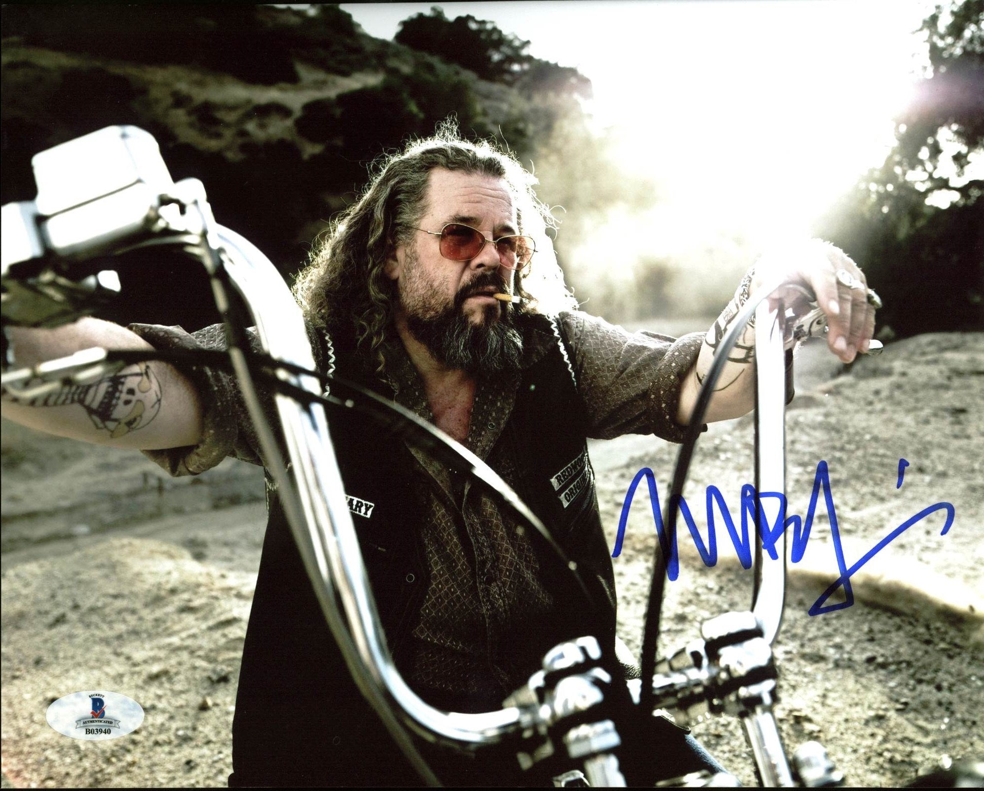 Mark Boone Junior Sons Of Anarchy Authentic Signed 8X10 Photo BAS #B03940