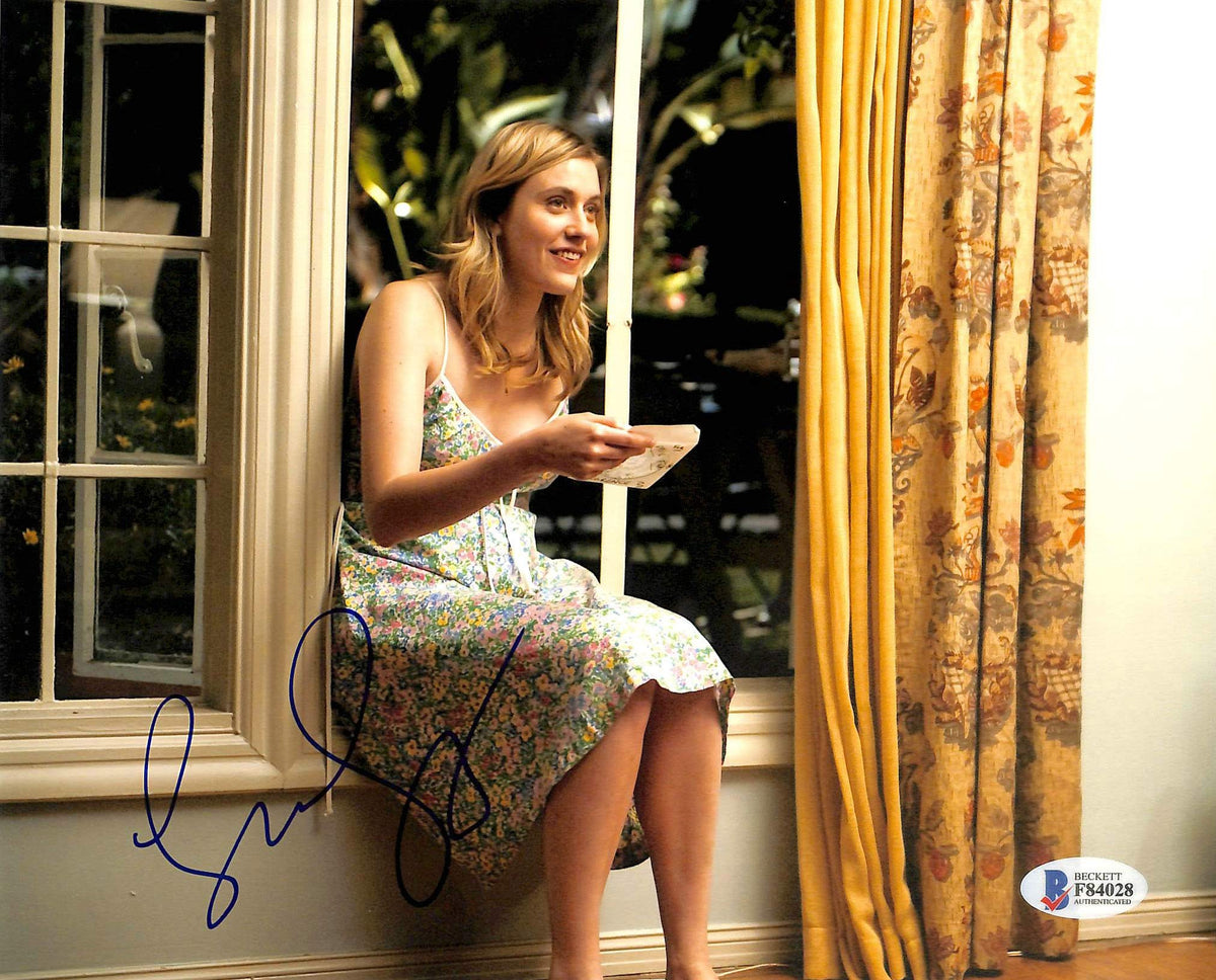 Greta Gerwig Greenberg Authentic Signed 8x10 Photo Autographed BAS #F84028