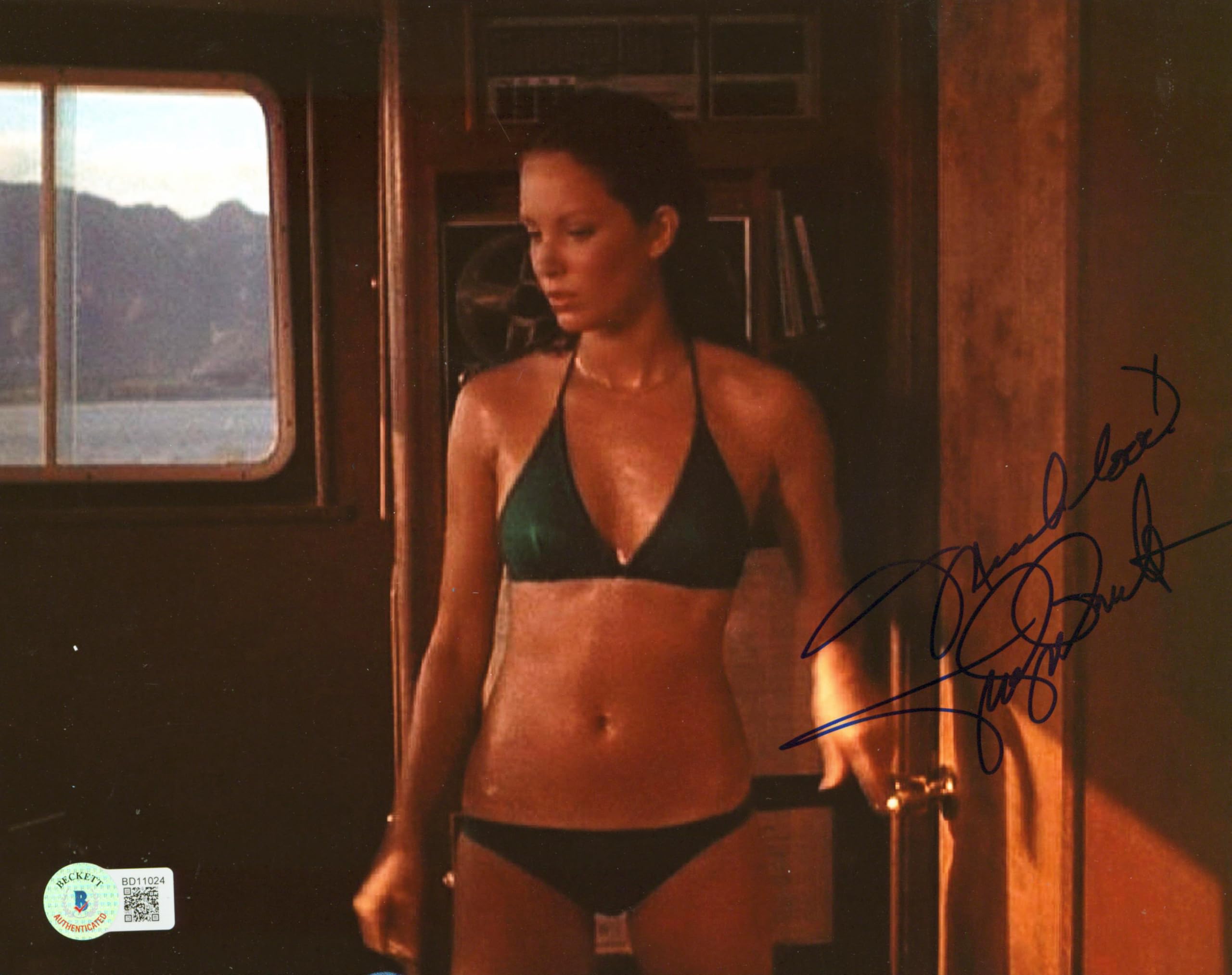 Jaclyn Smith Charlie's Angels "Much Love!" Signed 8x10 Photo BAS #BD11024