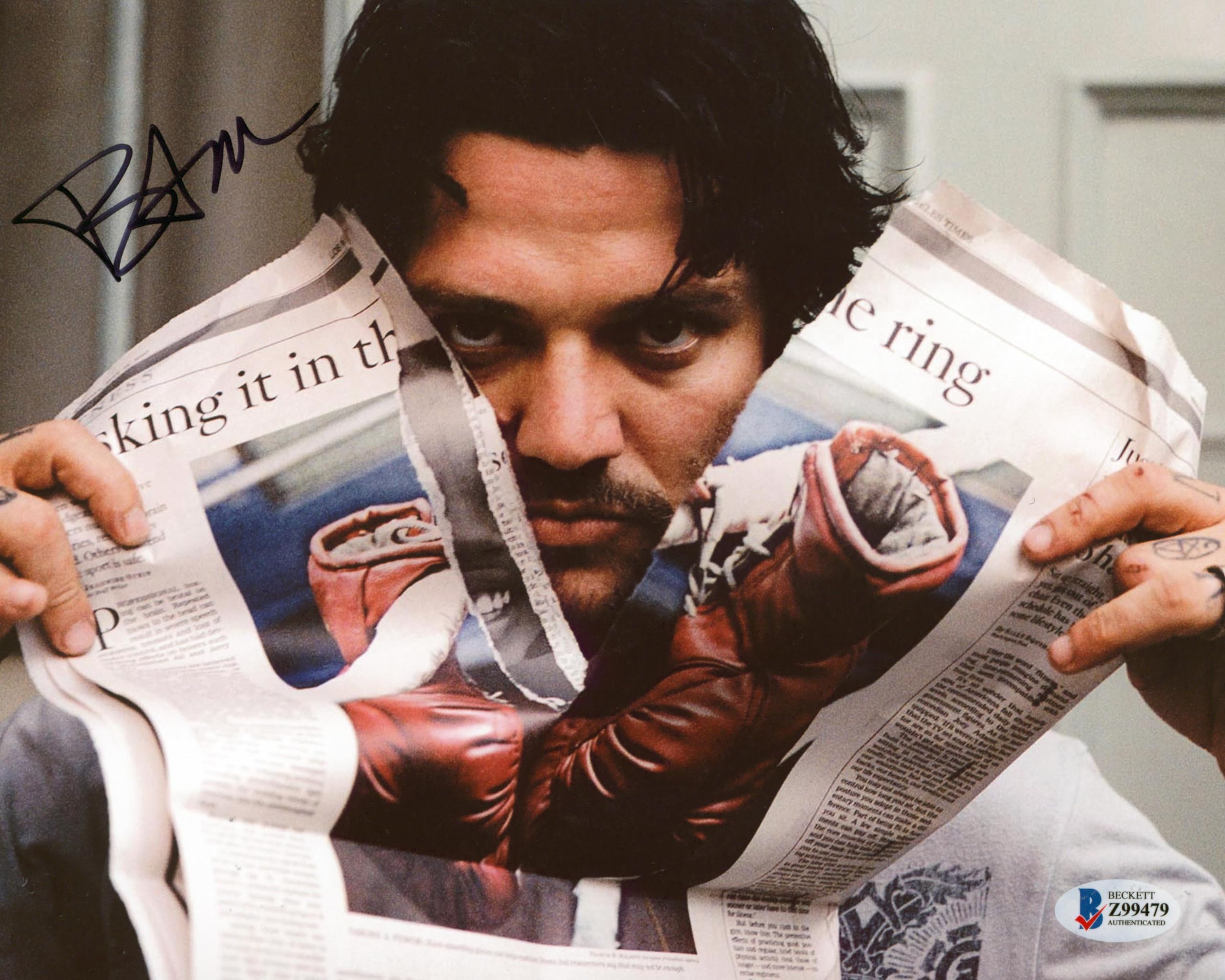 Bam Margera Jackass Authentic Signed 8x10 Photo Autographed BAS #Z99479