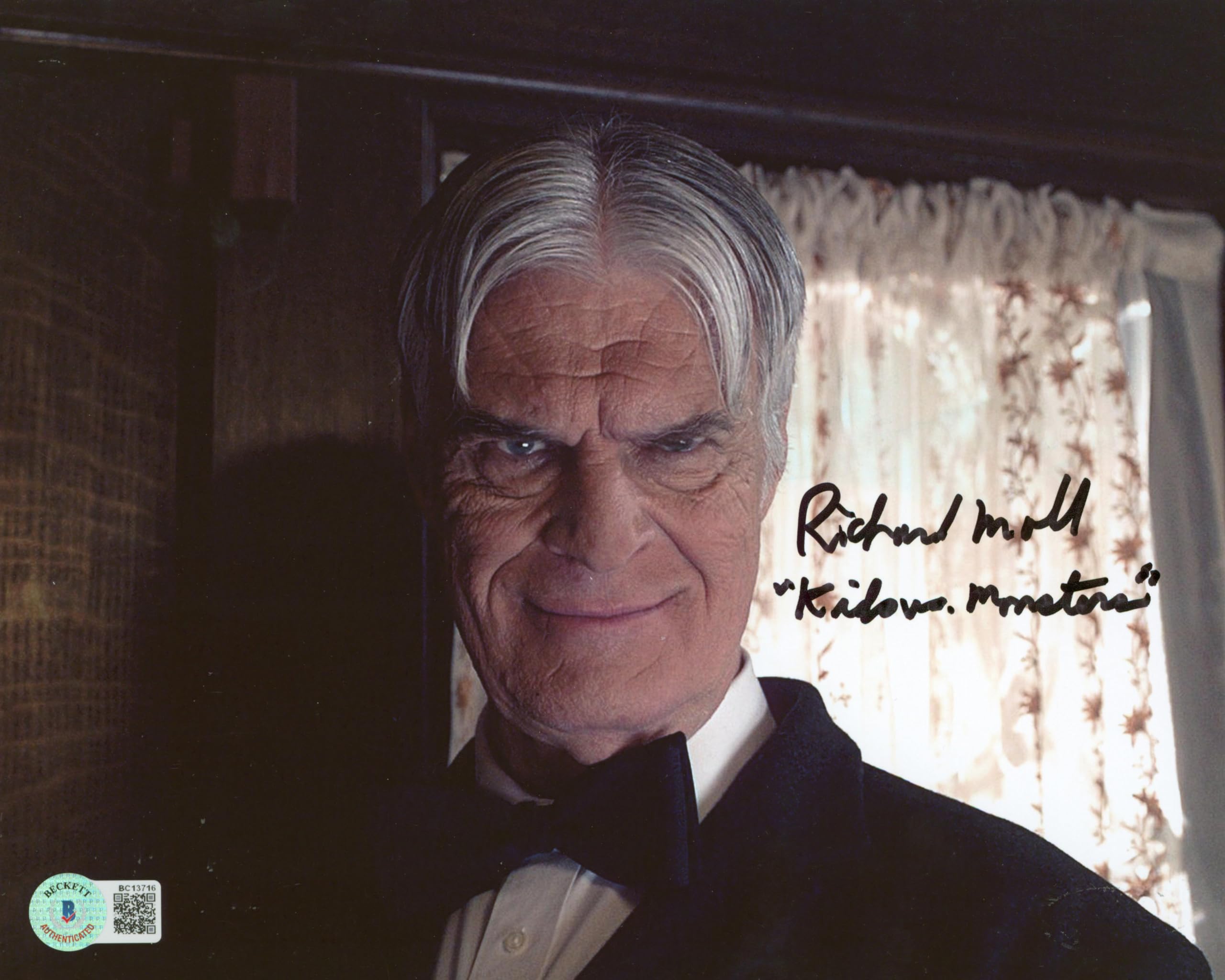 Richard Moll Kids Vs Monsters Authentic Signed 8x10 Photo BAS #BC13716