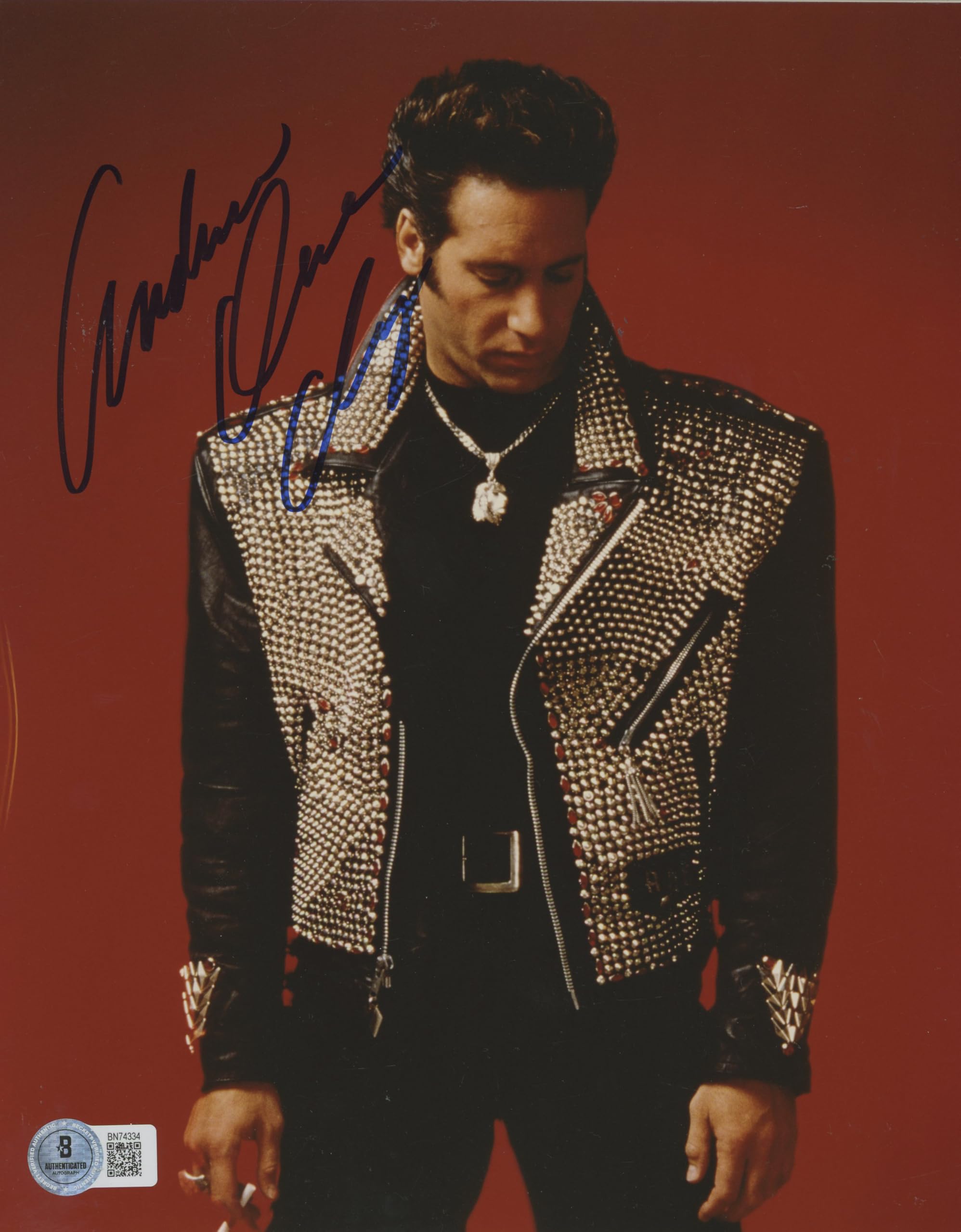 Andrew Dice Clay The Diceman Cometh Authentic Signed 8x10 Photo BAS #BN74334
