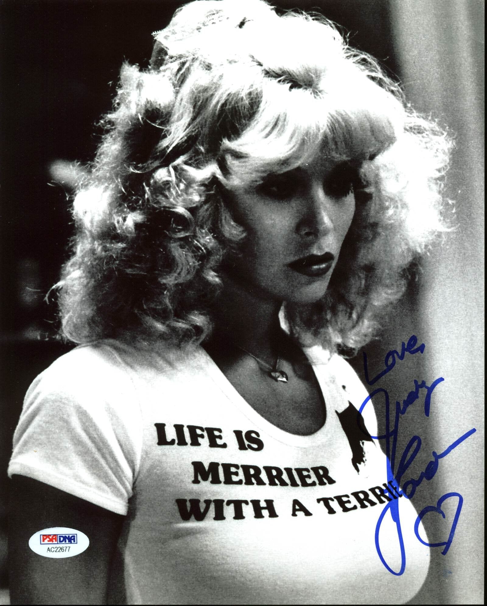 Judy Landers Sexy Authentic Signed 8X10 Photo Autographed PSA/DNA #AC22677