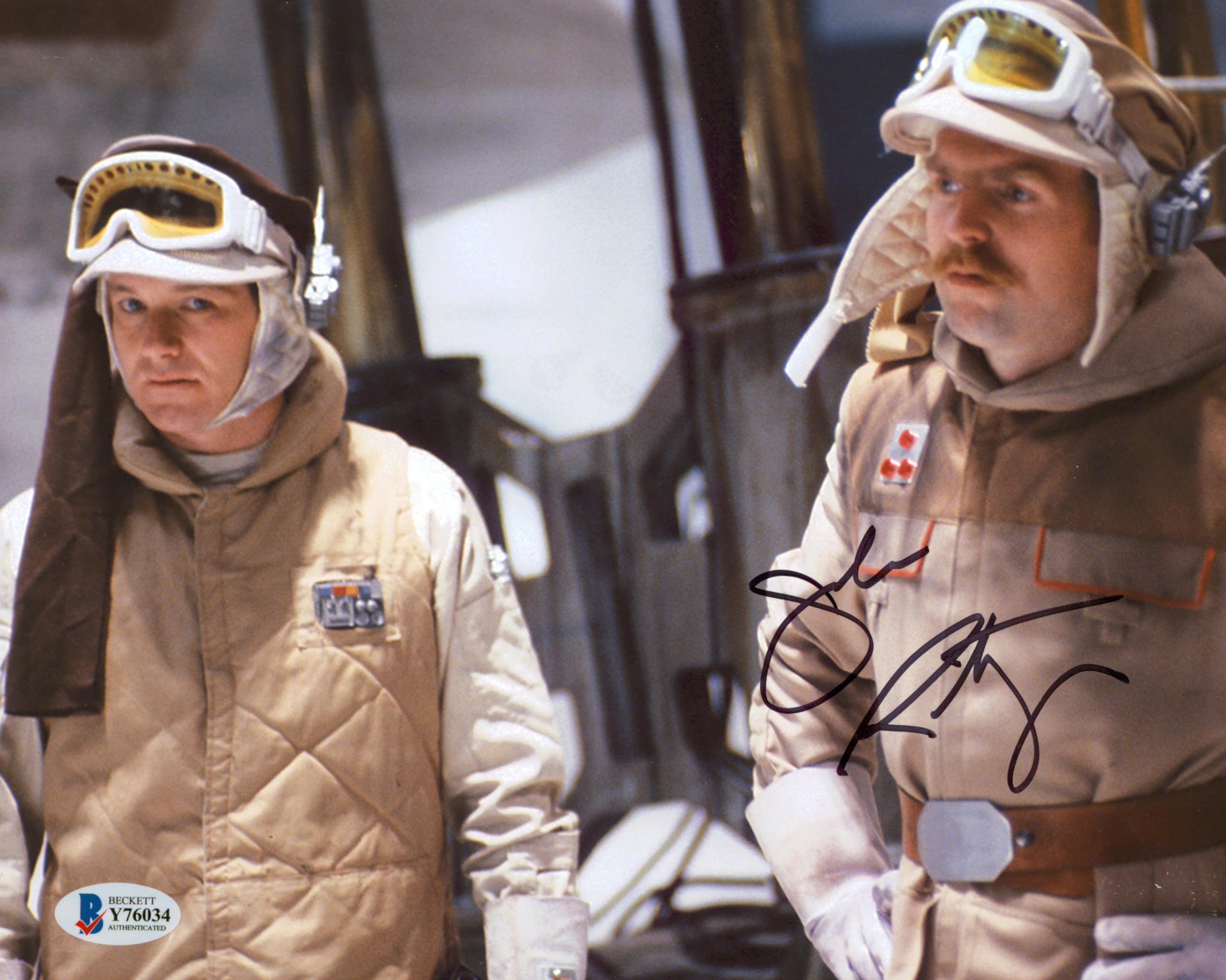 John Ratzenberger Star Wars Empire Strikes Back Signed 8x10 Photo BAS #Y76034