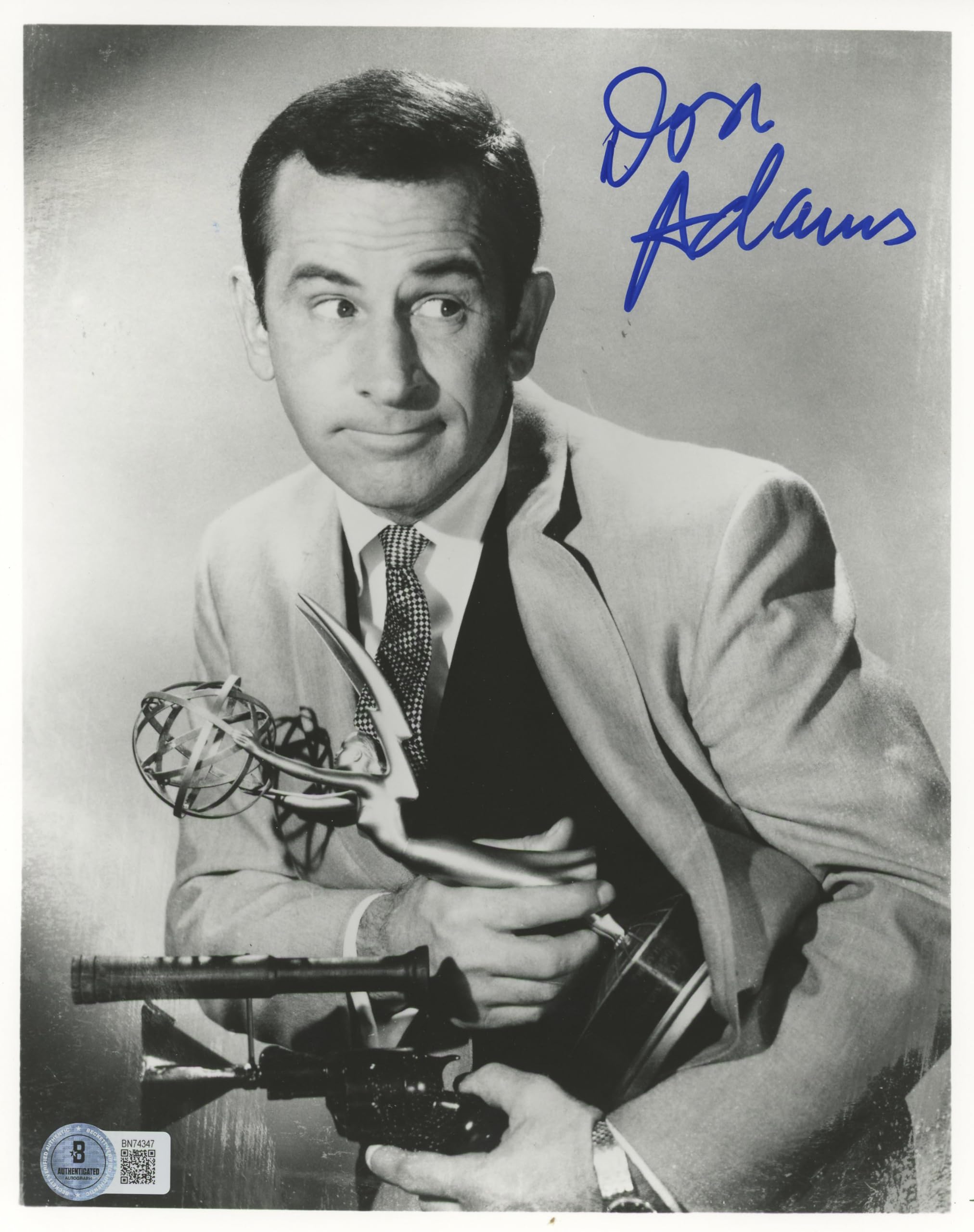 Don Adams Get Smart Authentic Signed 8x10 Photo Autographed BAS #BN74347