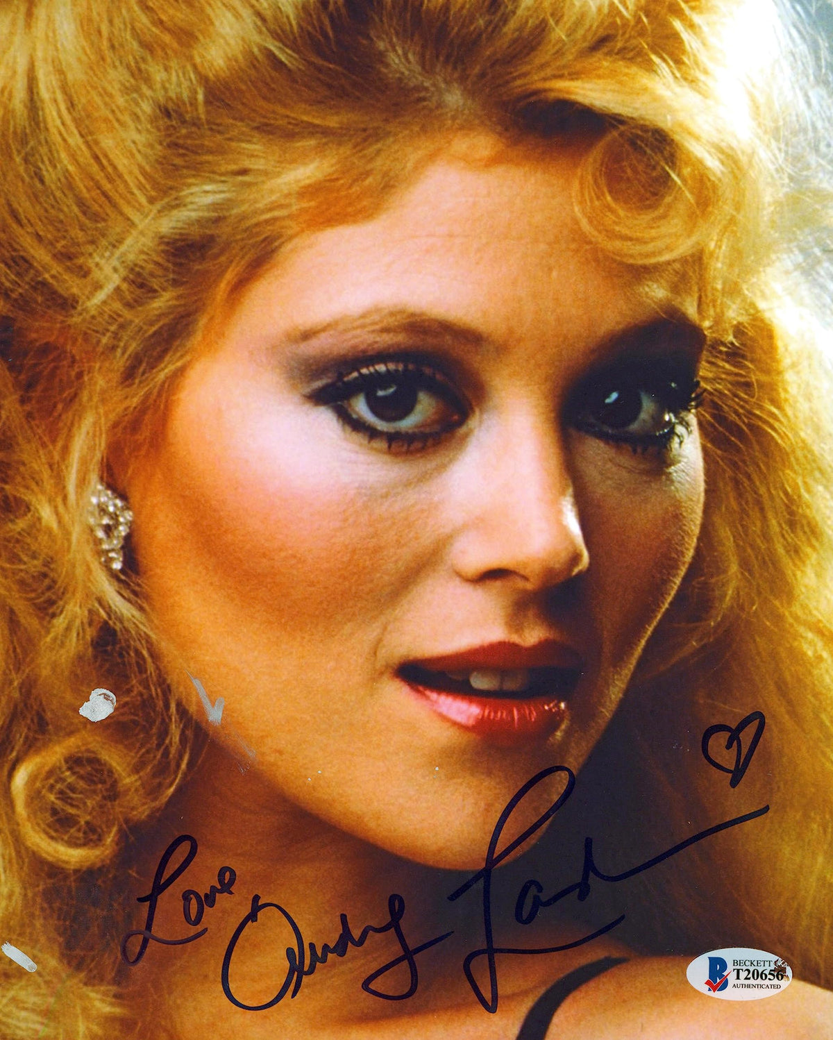 Audrey Landers Dallas "Love" Authentic Signed 8x10 Photo Autographed BAS #T20656