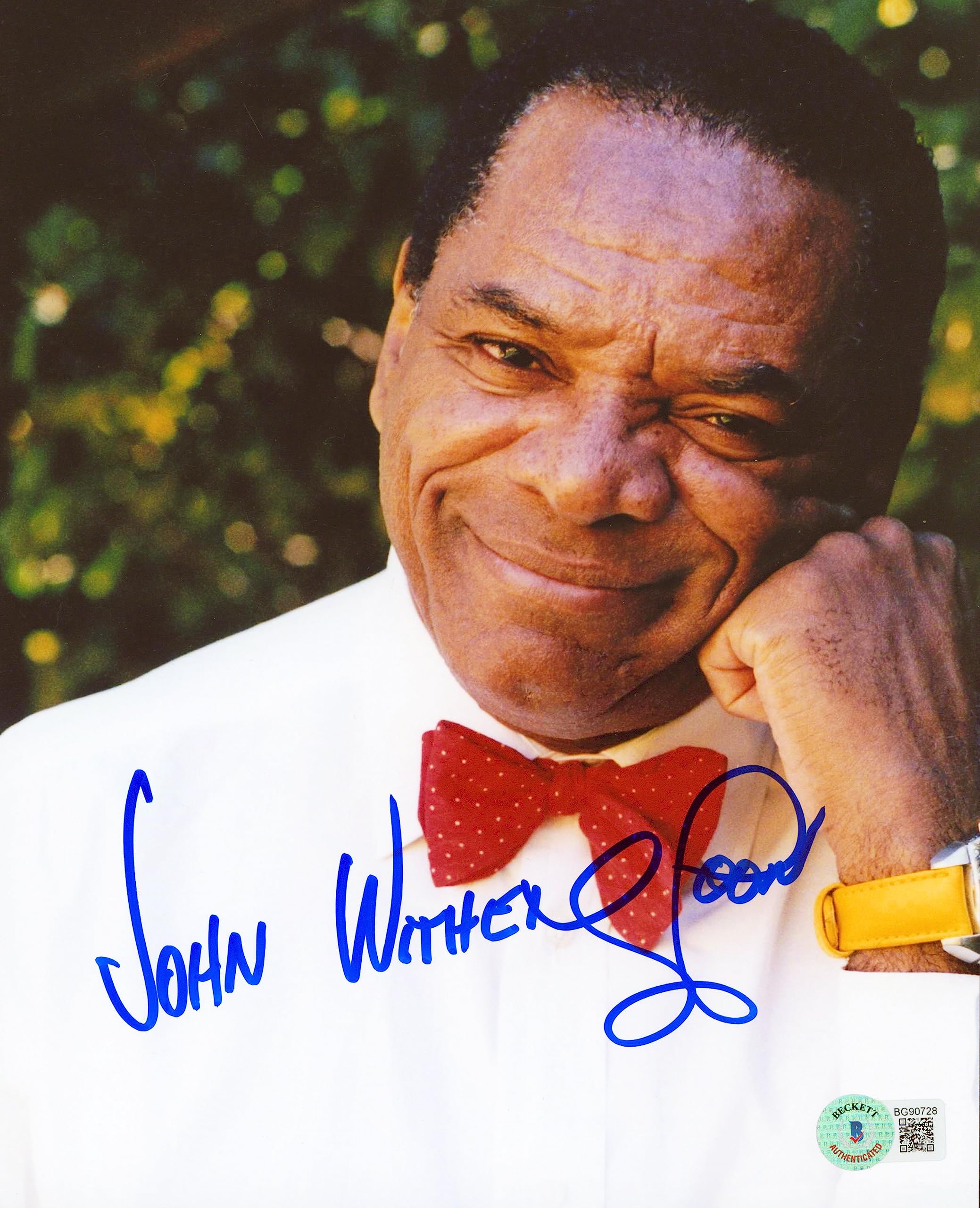 John Witherspoon Friday Authentic Signed 8x10 Photo Autographed BAS #BG90728