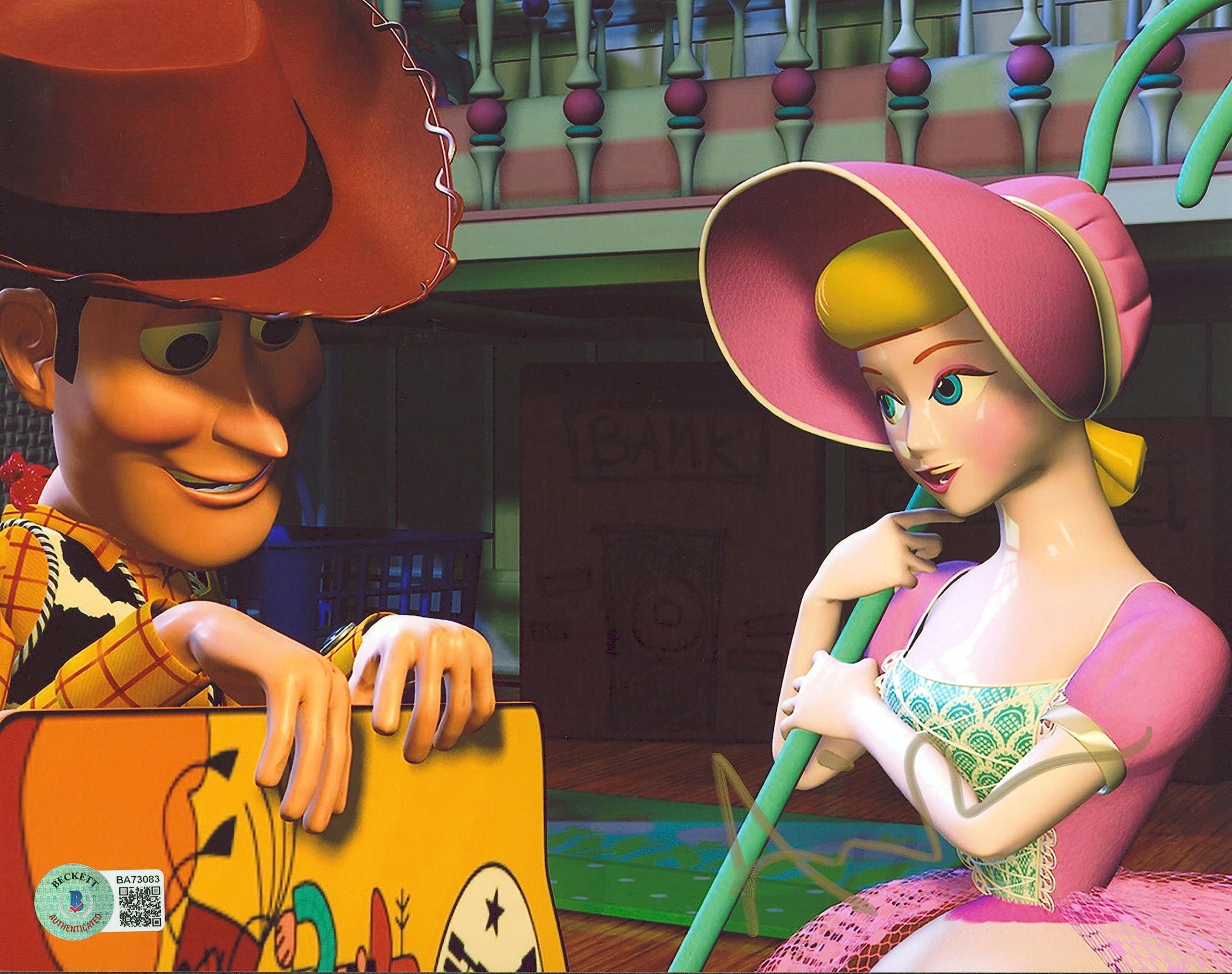 Annie Potts Toy Story 4 Authentic Signed 8x10 Photo Autographed BAS #BA73083