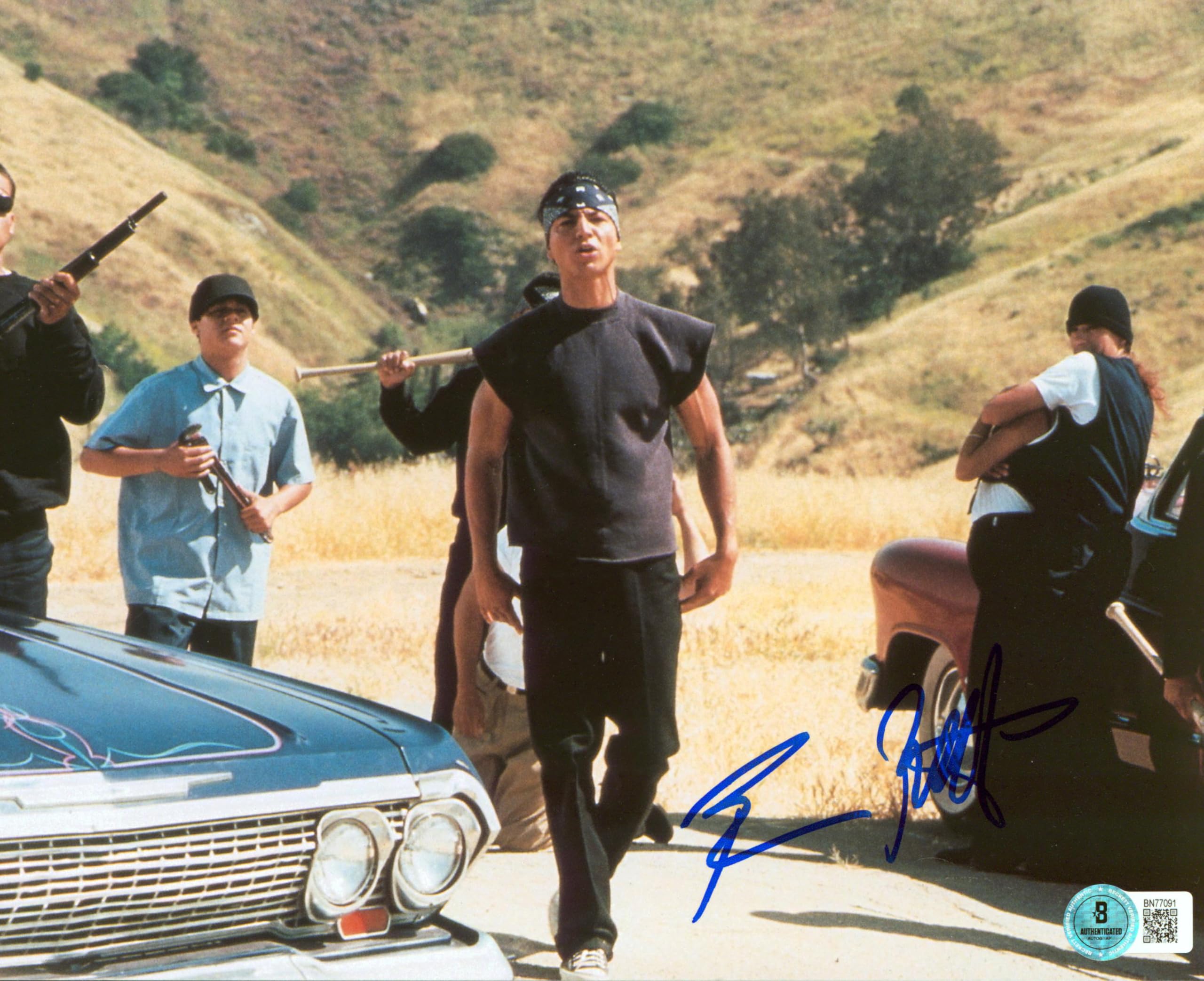 Benjamin Bratt Blood In Blood Out Authentic Signed 8x10 Photo BAS #BN77091