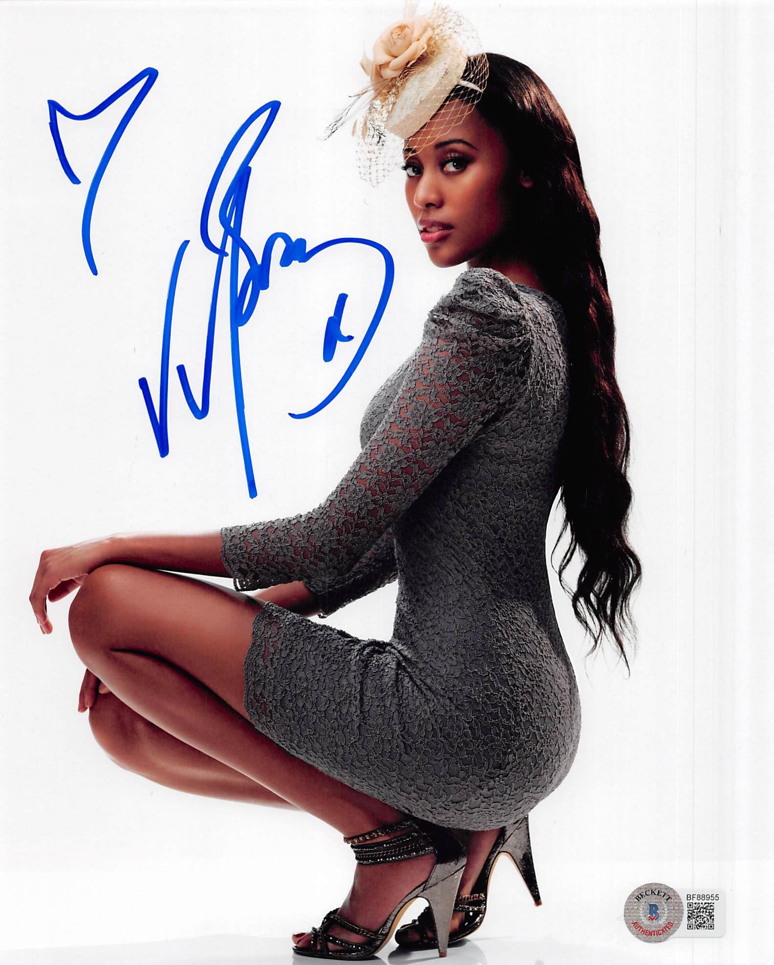 V V Brown Musician Authentic Signed 8x10 Photo Autographed BAS #BF88955