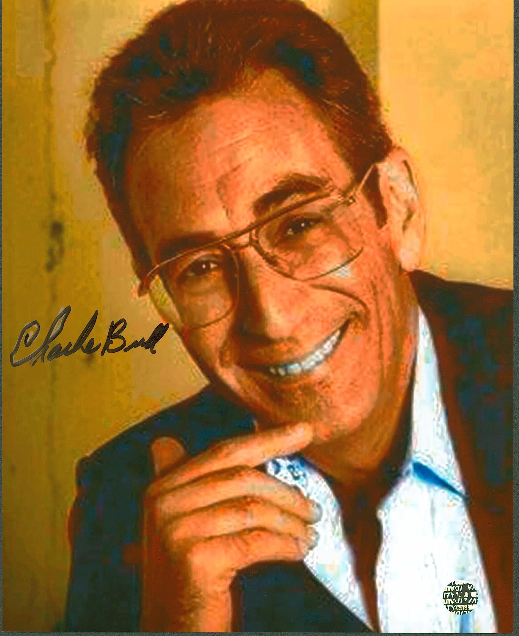 Charlie Brill Married With Children Signed 8x10 Photo Wizard World #029196
