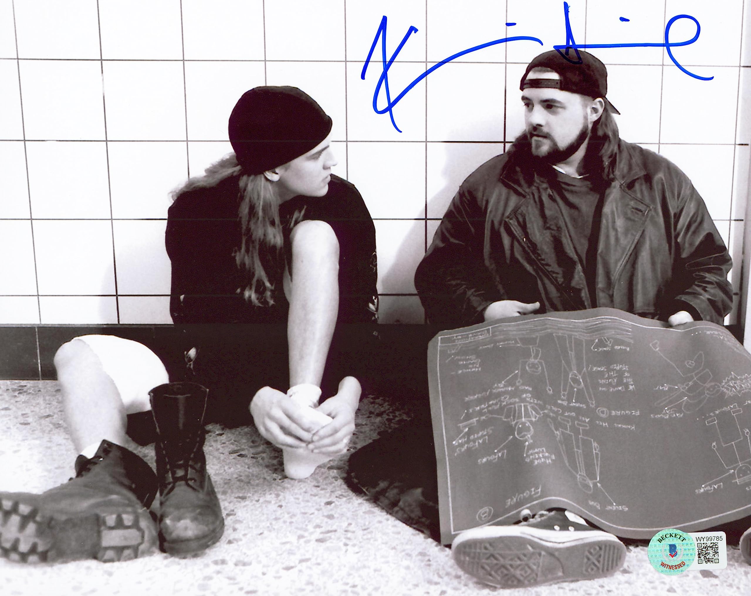 Kevin Smith  Mallrats Authentic Signed 8x10 Photo BAS Witnessed #WY99785