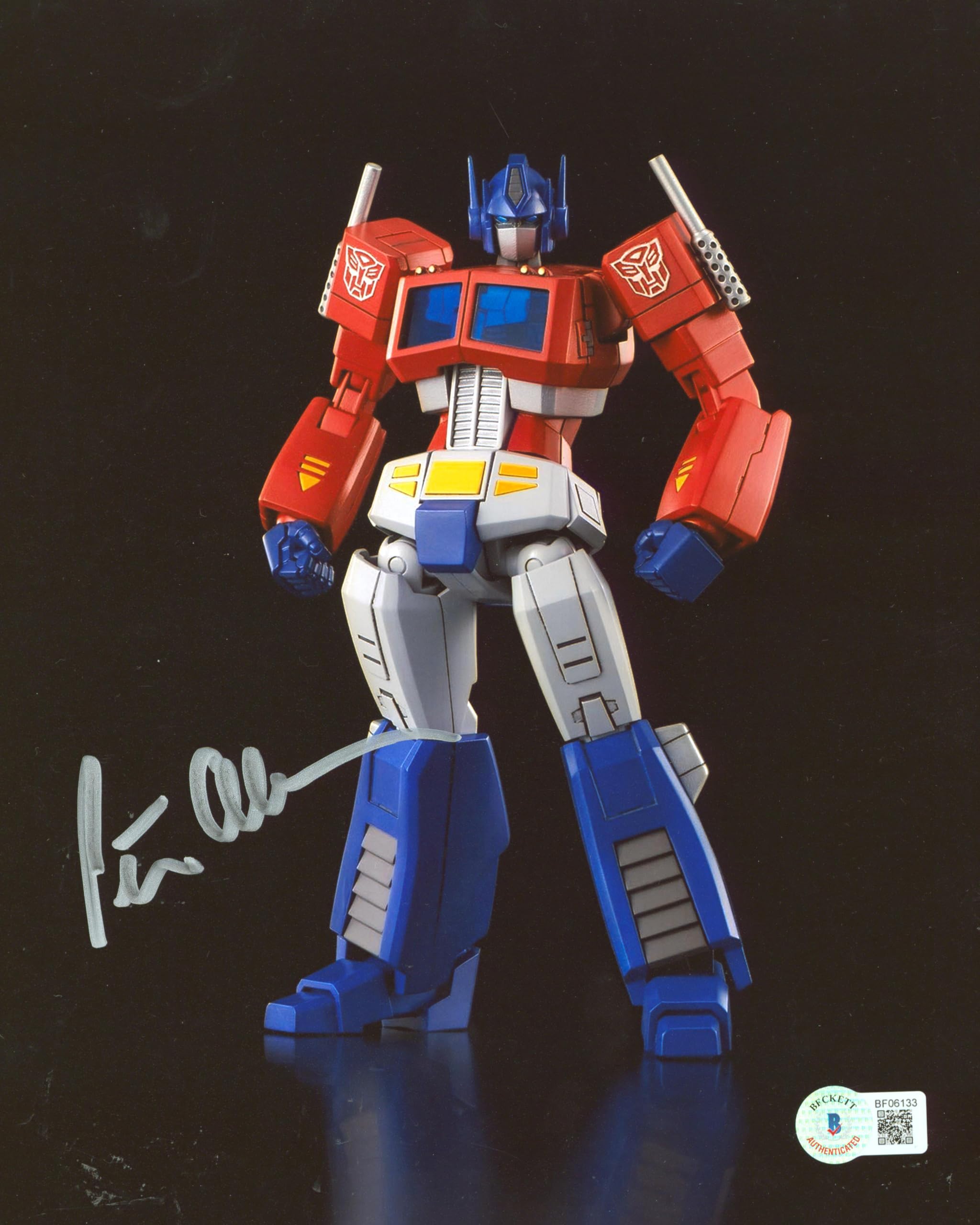 Peter Cullen Transformers Authentic Signed 8x10 Photo Autographed BAS #BF06133