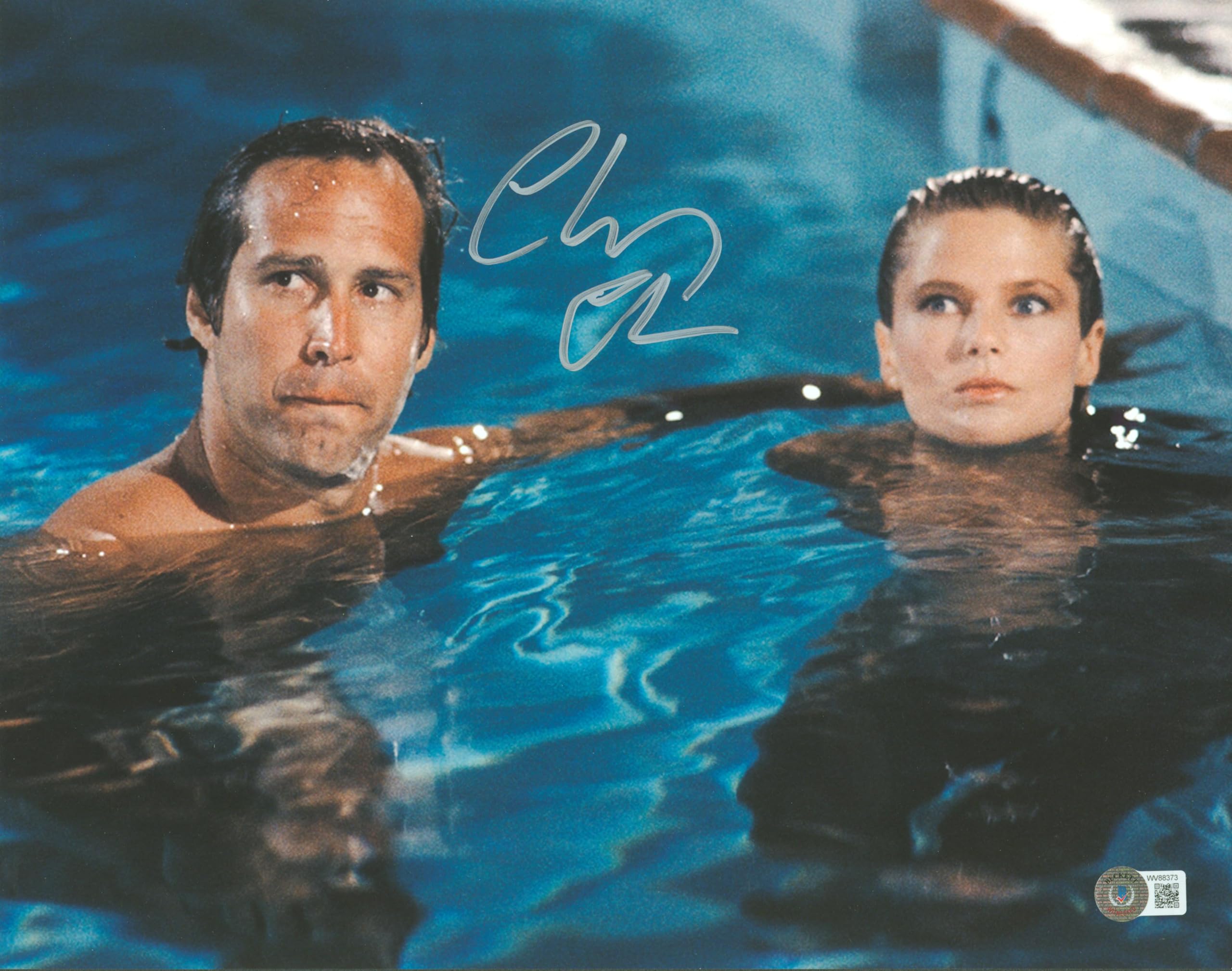 Chevy Chase Vacation Authentic Signed 11x14 Photo BAS Witnessed #WV88373