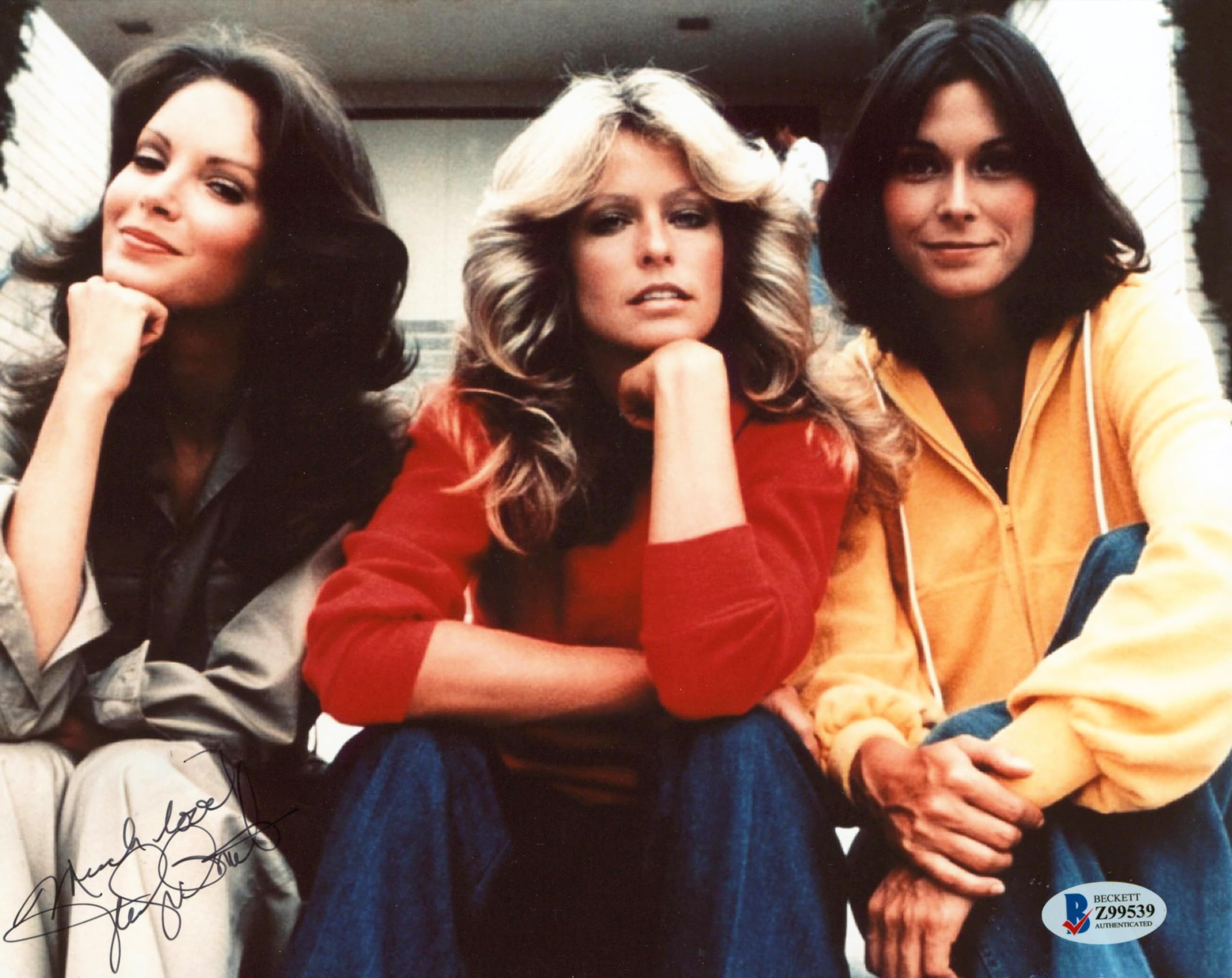 Jaclyn Smith Charlie's Angels "Much Love!" Signed 8x10 Photo BAS #Z99539