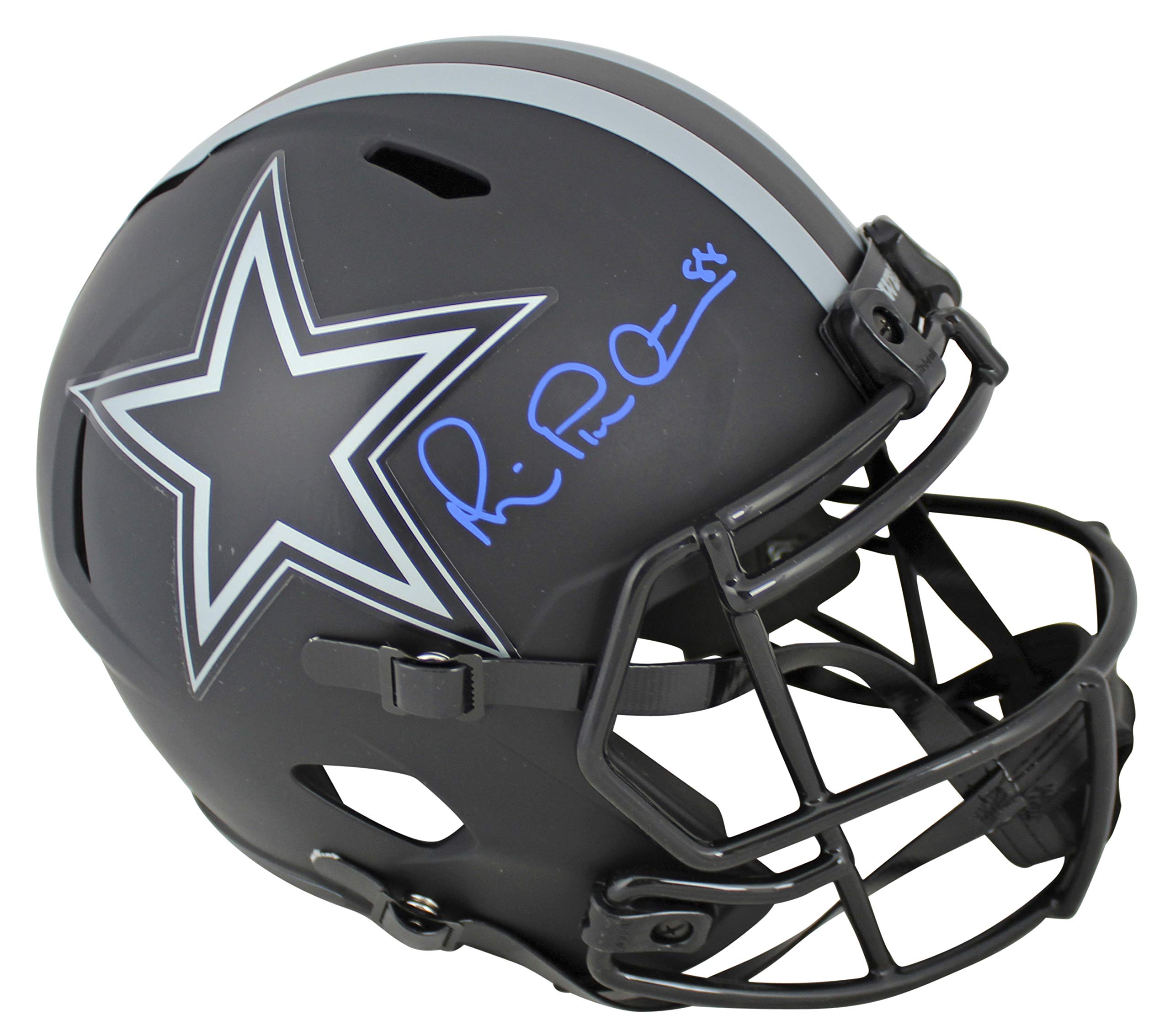 Cowboys Michael Irvin Authentic Signed Eclipse Full Size Speed Rep Helmet BAS