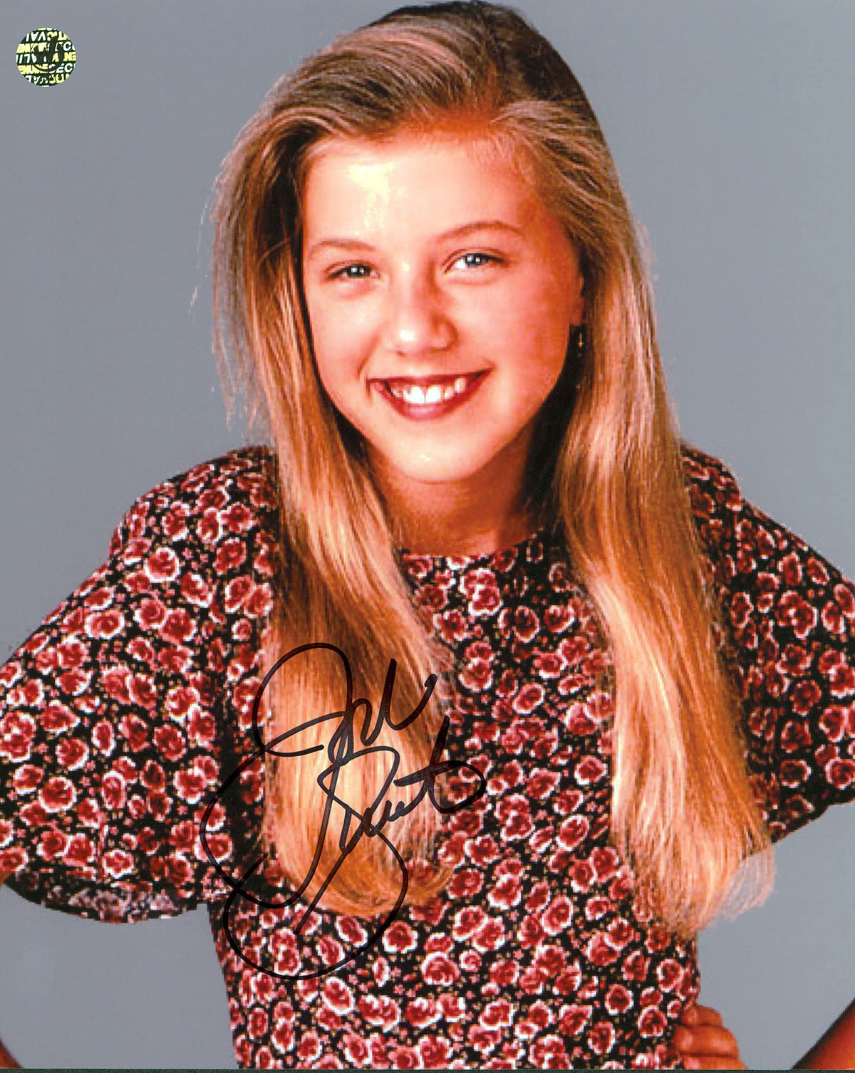 Jodie Sweetin Full House Authentic Signed 8x10 Photo Autographed Wizard World 1
