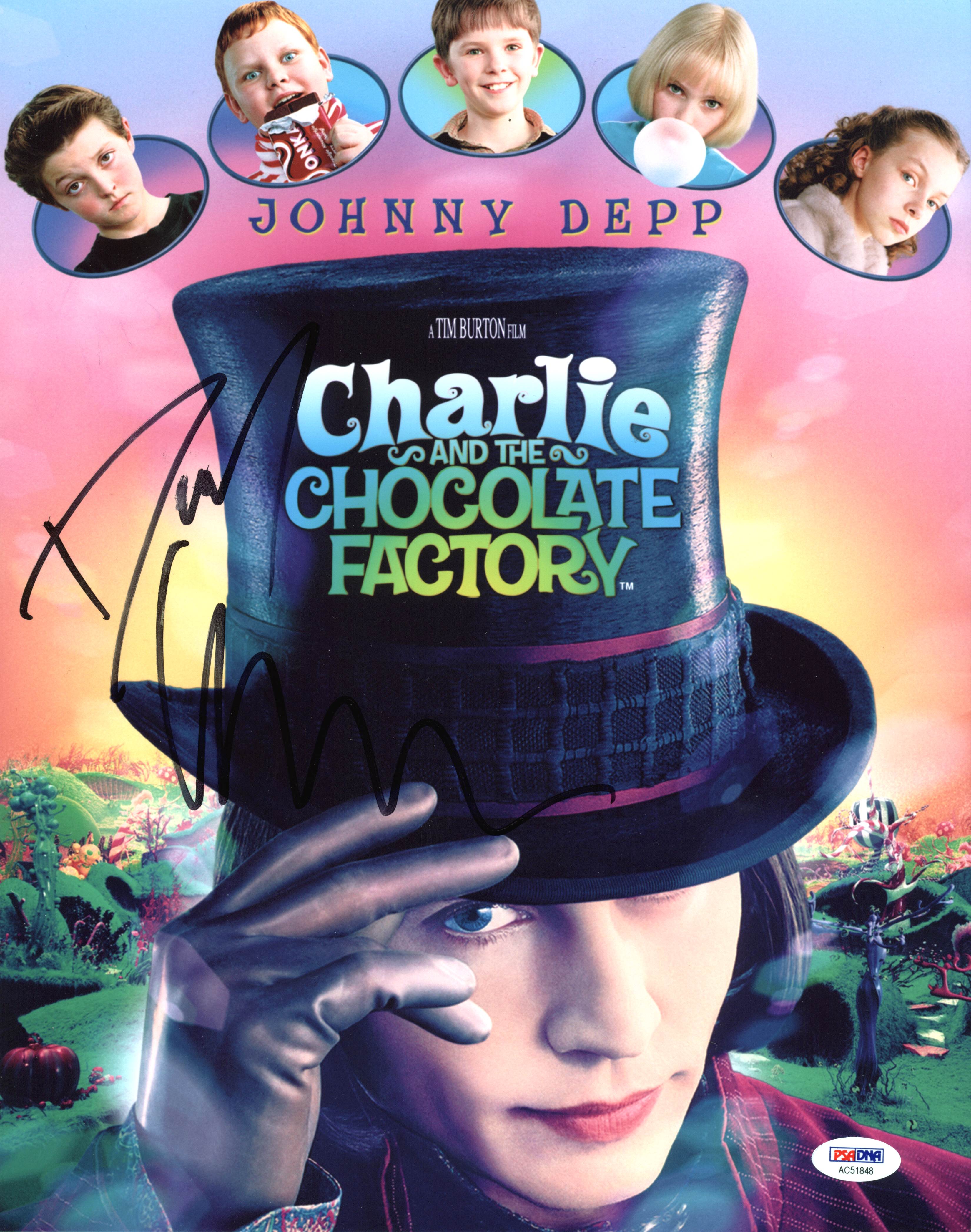 Danny Elfman Charlie and the Chocolate Factory Signed 11X14 Photo PSA #AC51848