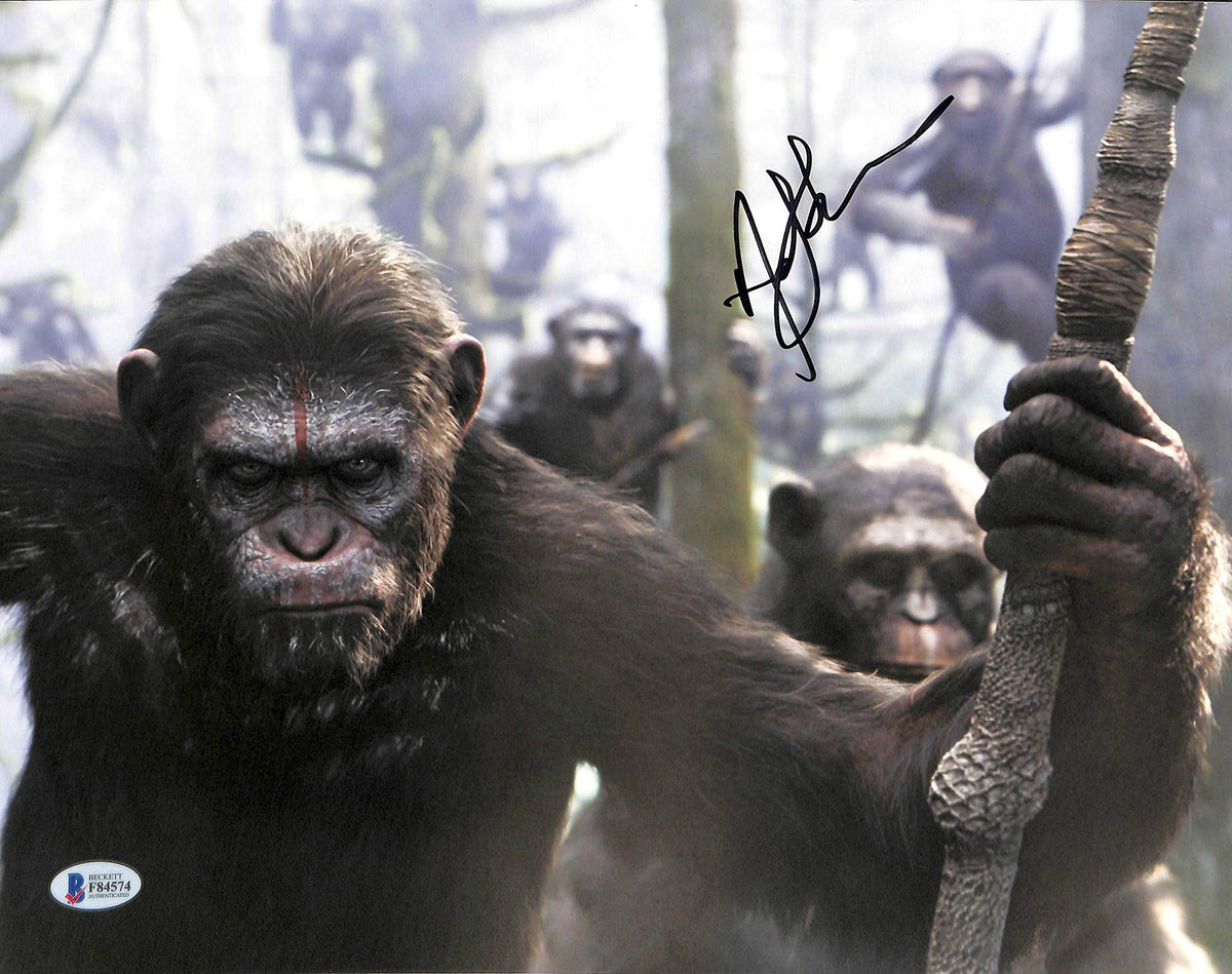 Andy Serkis Planet Of The Apes Authentic Signed 11x14 Photo BAS #F84574