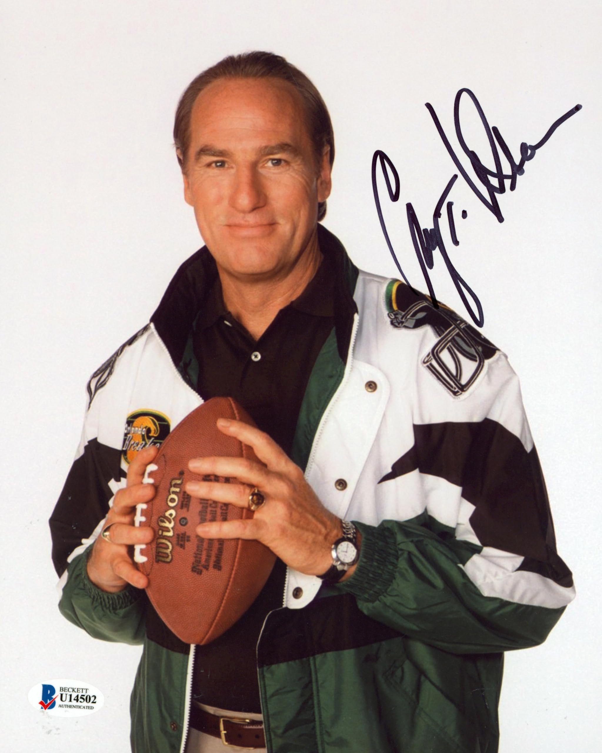 Craig T. Nelson Coach Authentic Signed 8x10 Photo Autographed BAS #U14502