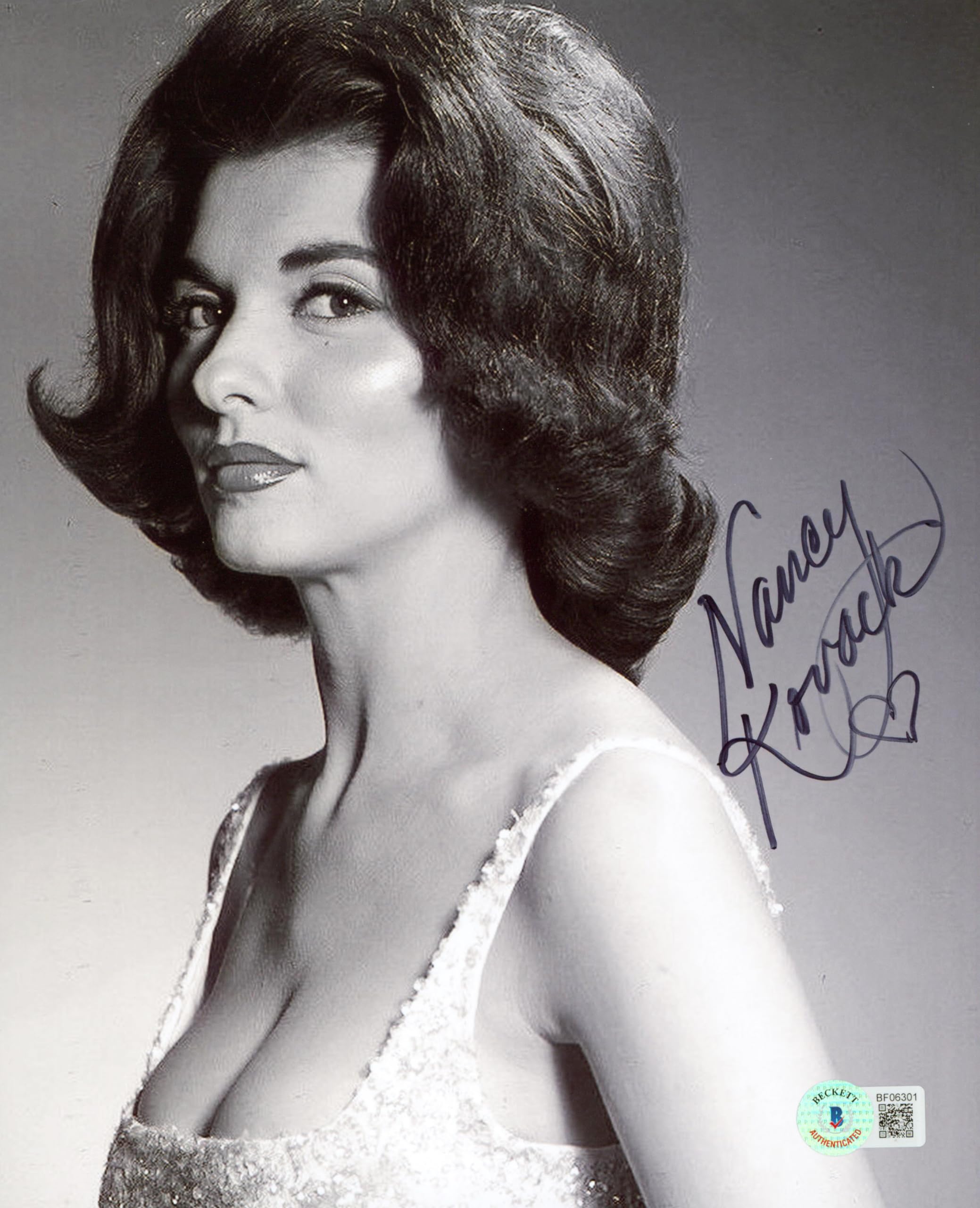 Nancy Kovack Jason and the Argonauts Signed 8x10 Sexy Photo BAS #BF06301