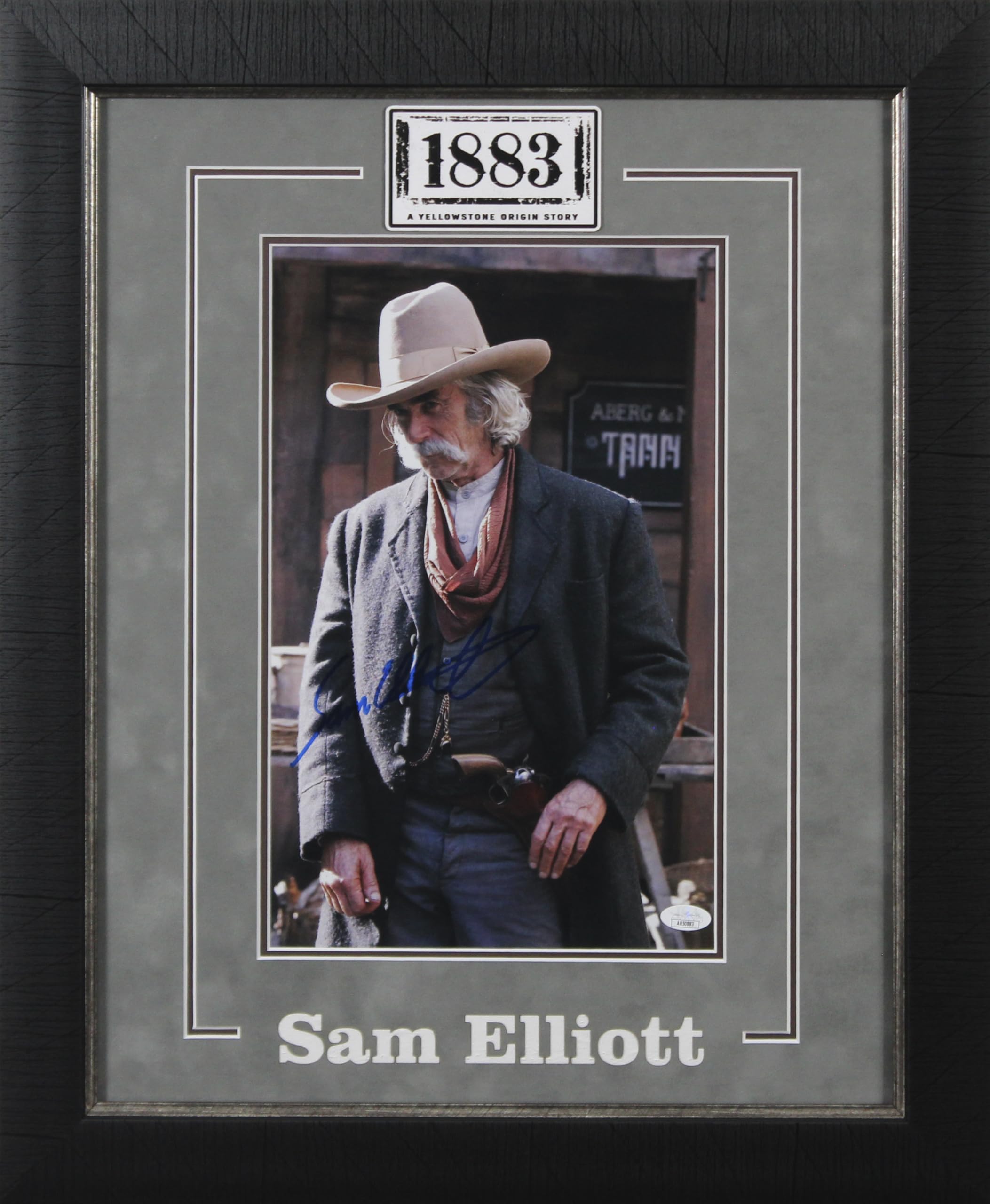 Sam Elliott 1883 Authentic Signed 11x14 Framed Photo Autographed JSA #AR50883