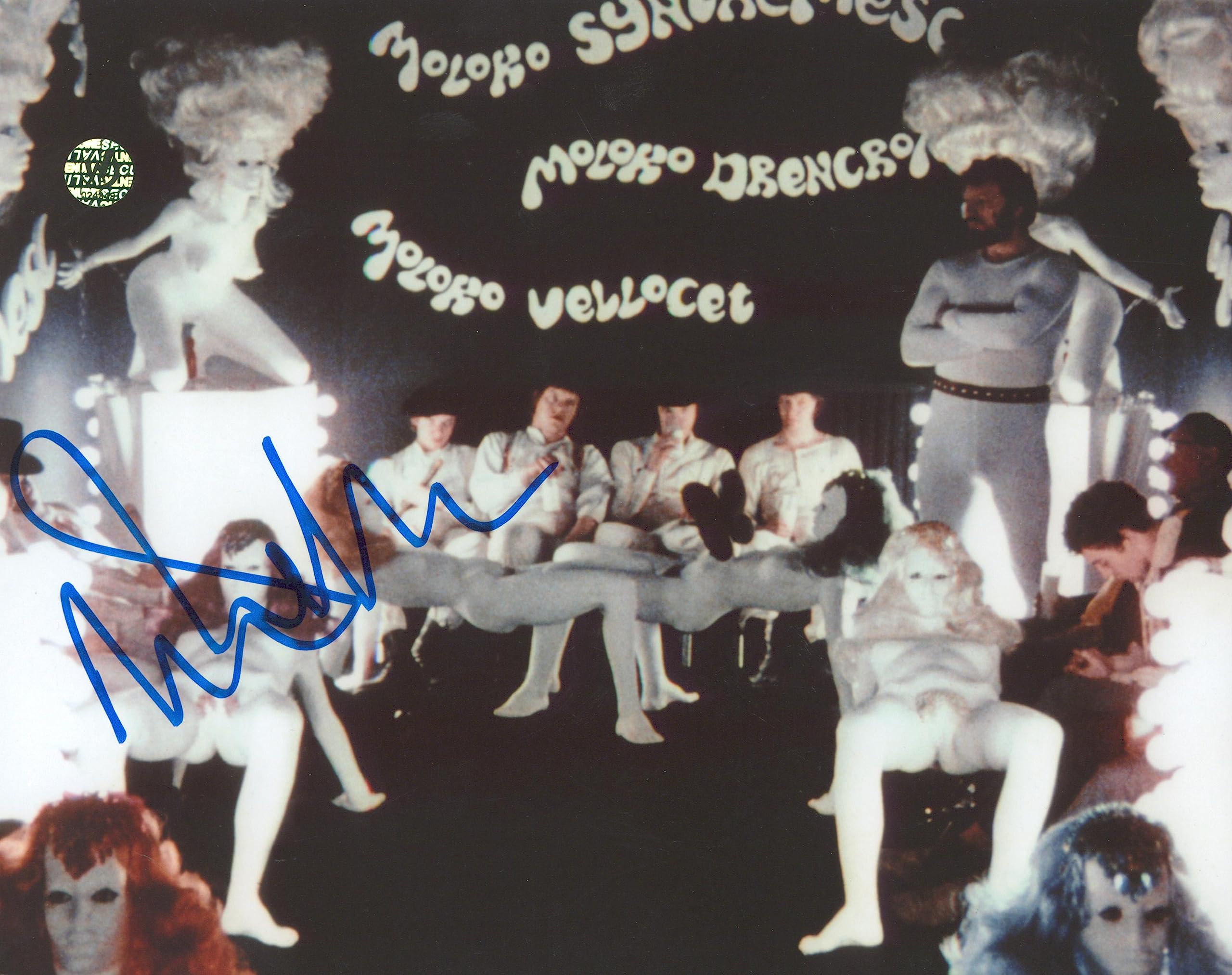 Malcolm McDowell A Clockwork Orange Signed 8x10 Photo Wizard World #024349