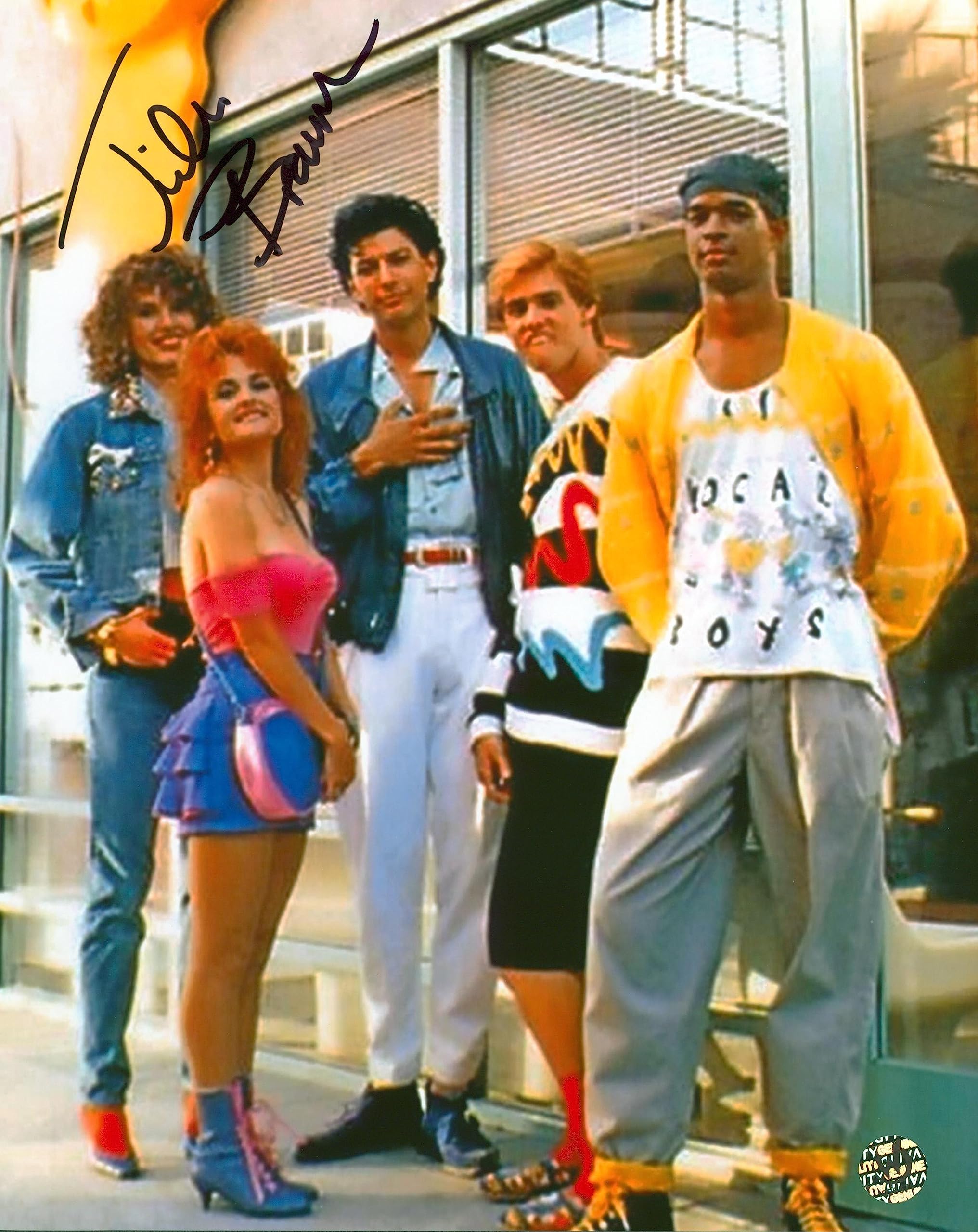 Julie Brown Earth Girls Are Easy Signed 8x10 Photo Wizard World #029570